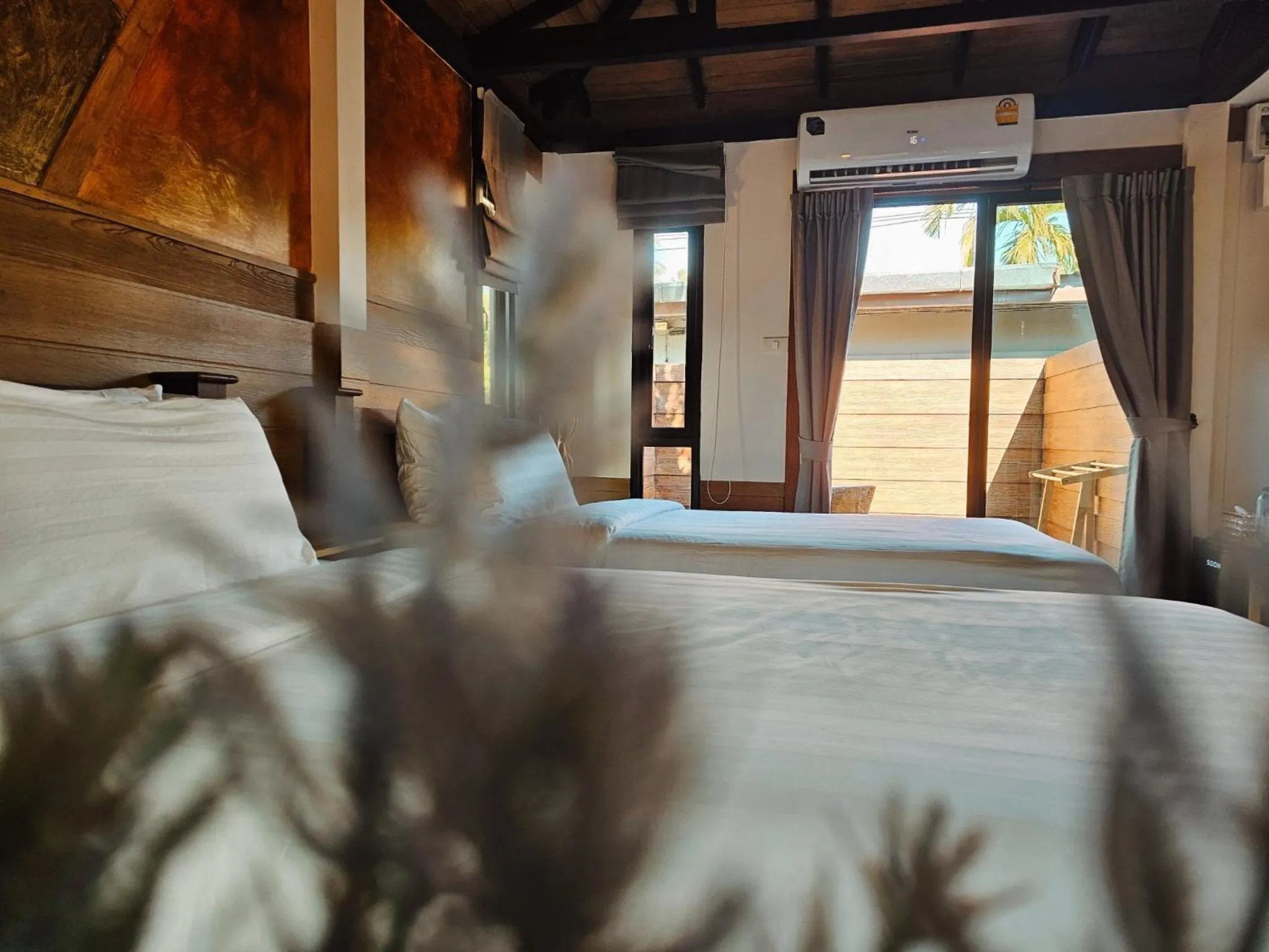 Photo of the whole room, Bed in R1 Resort Rajapruek Chiangmai