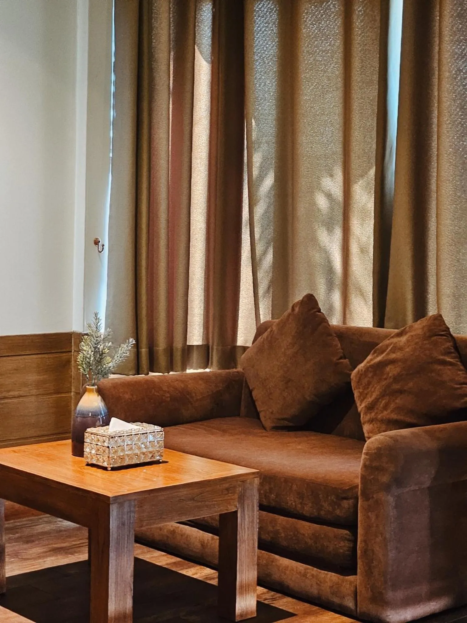 Seating area in R1 Resort Rajapruek Chiangmai