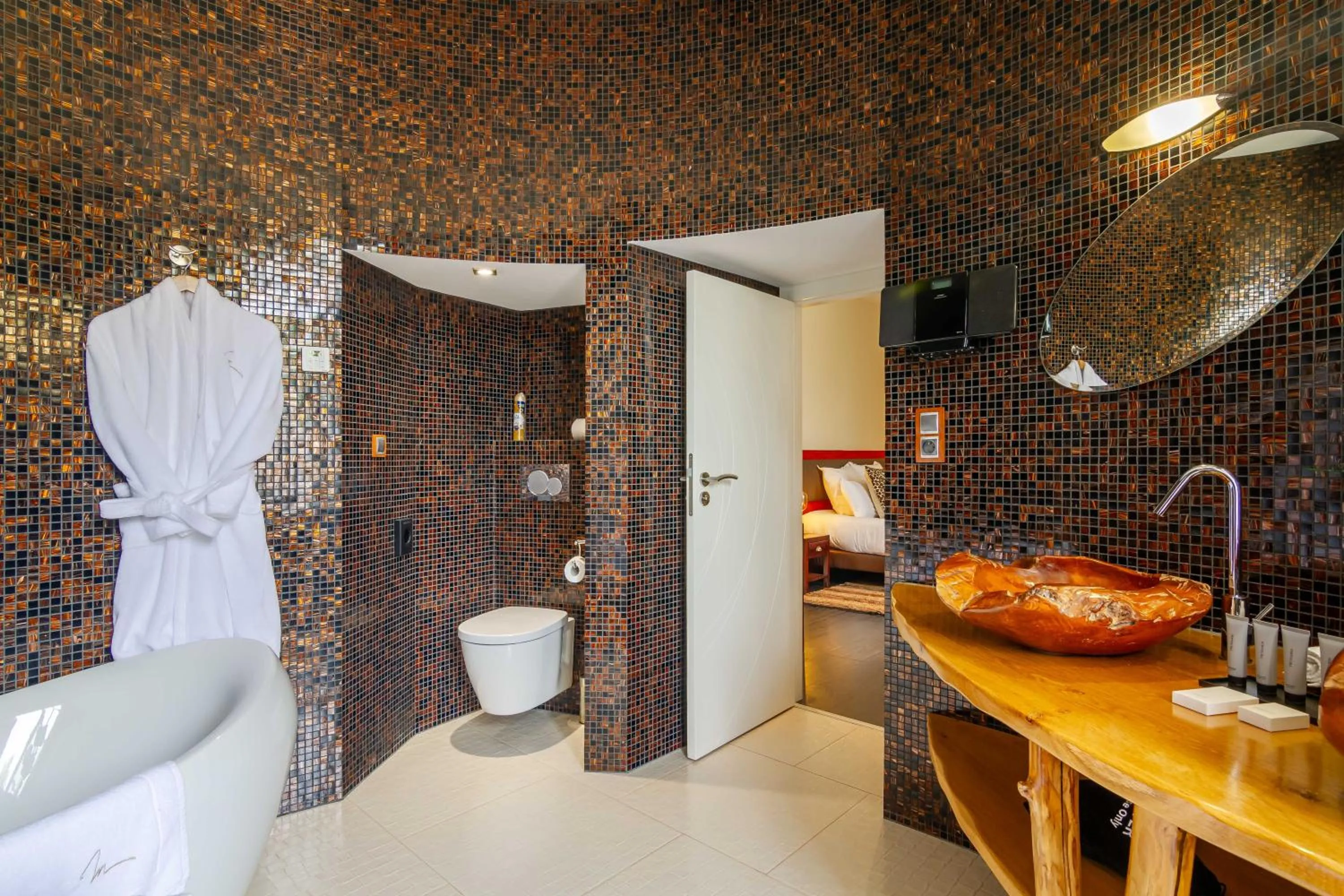 Bathroom in Château de Maraval