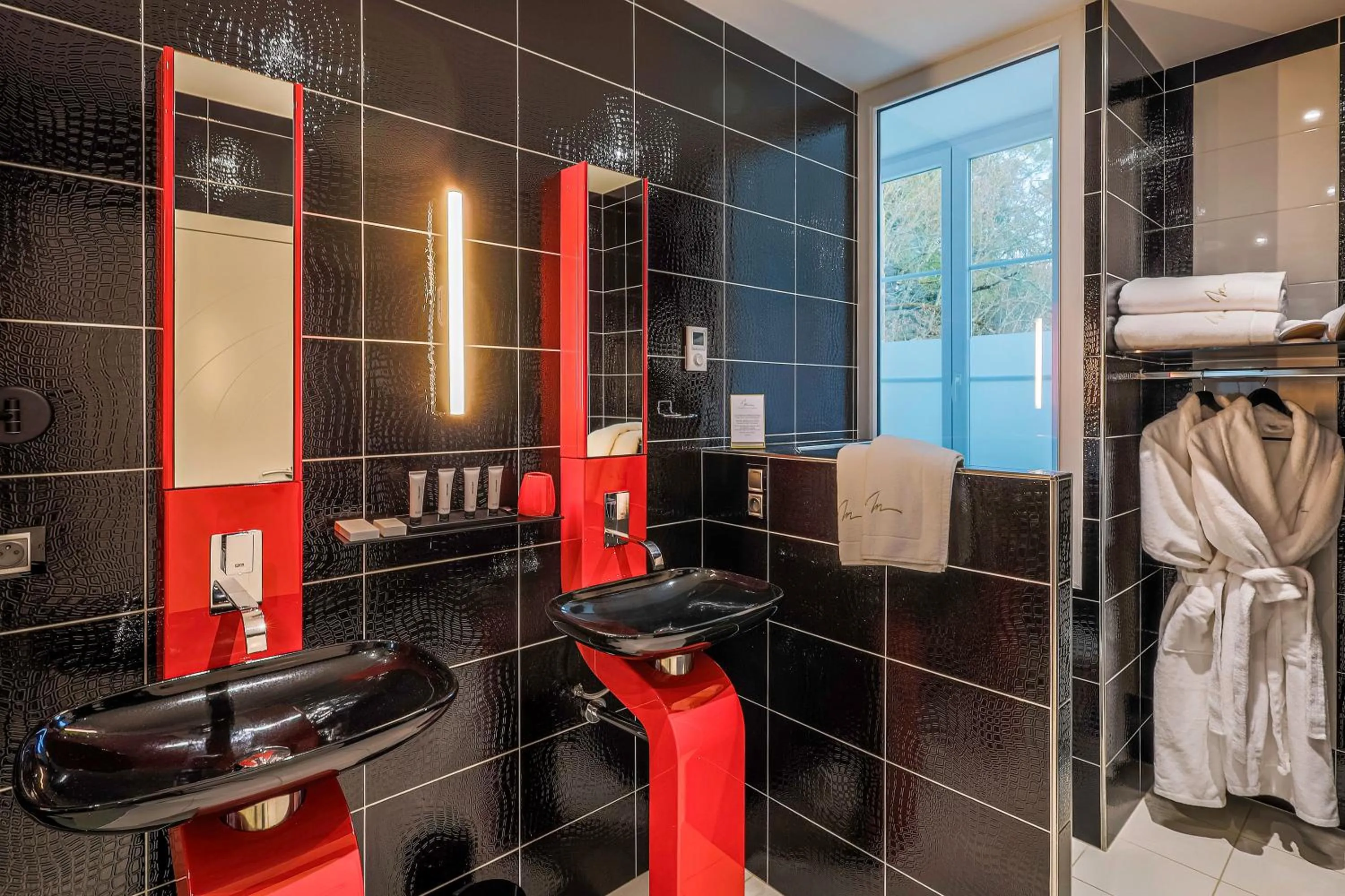 Bathroom in Château de Maraval