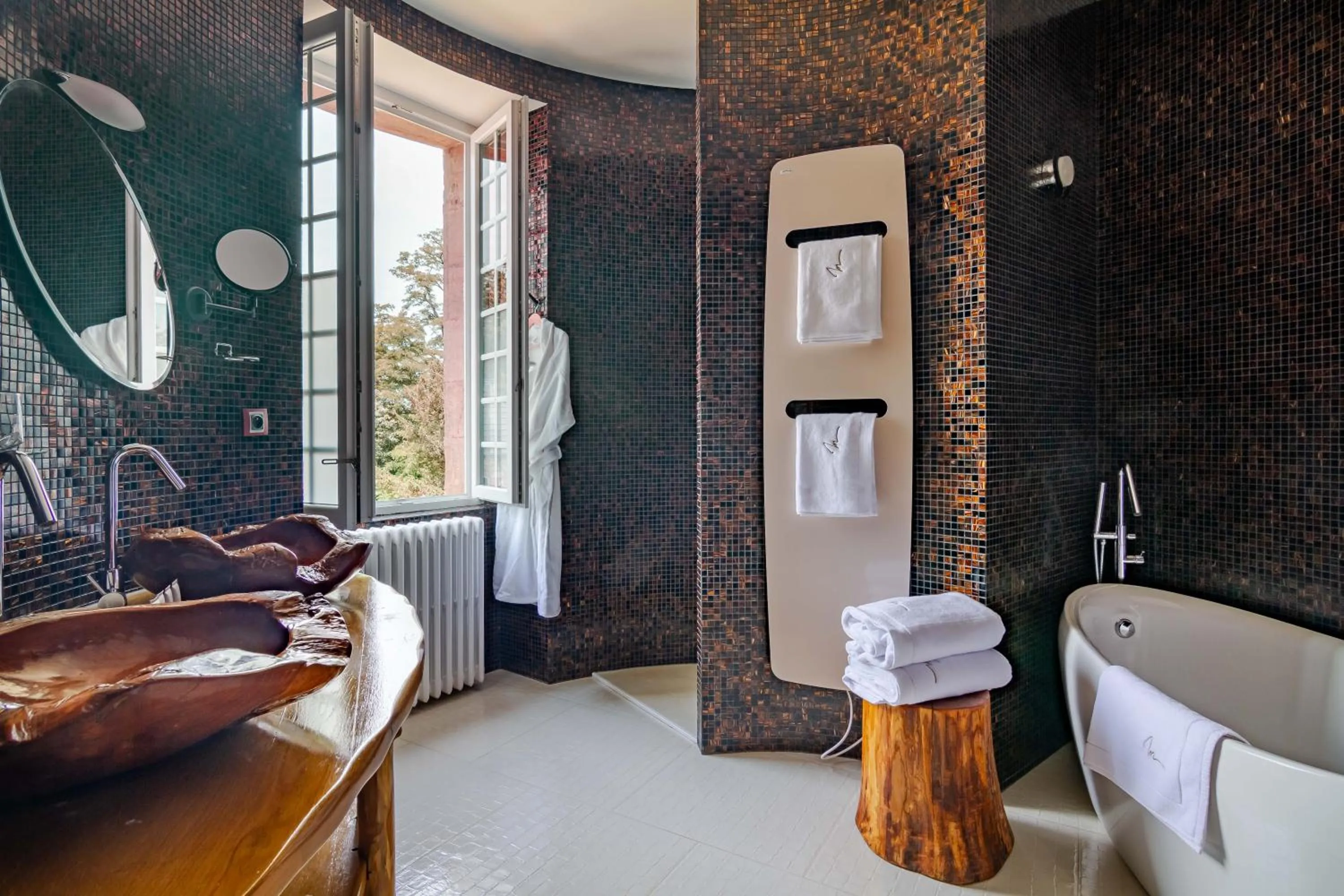 Bathroom in Château de Maraval