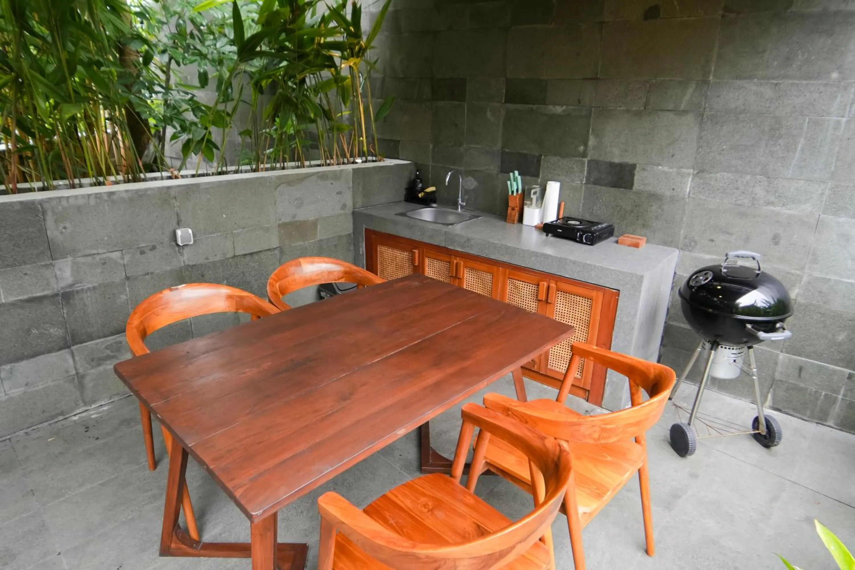 kitchen in Villa Di Bali