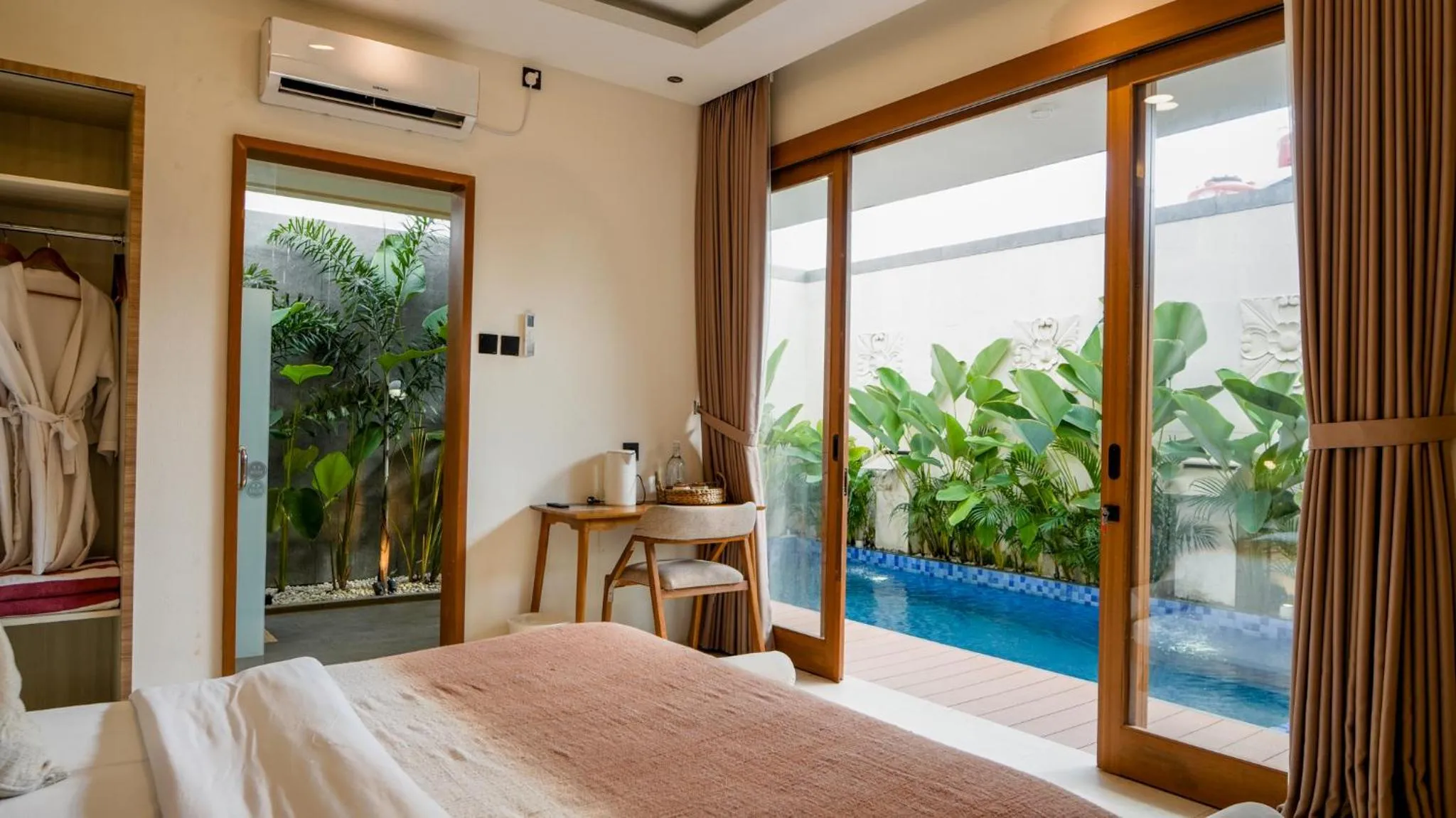 Bed in Villa Di Bali