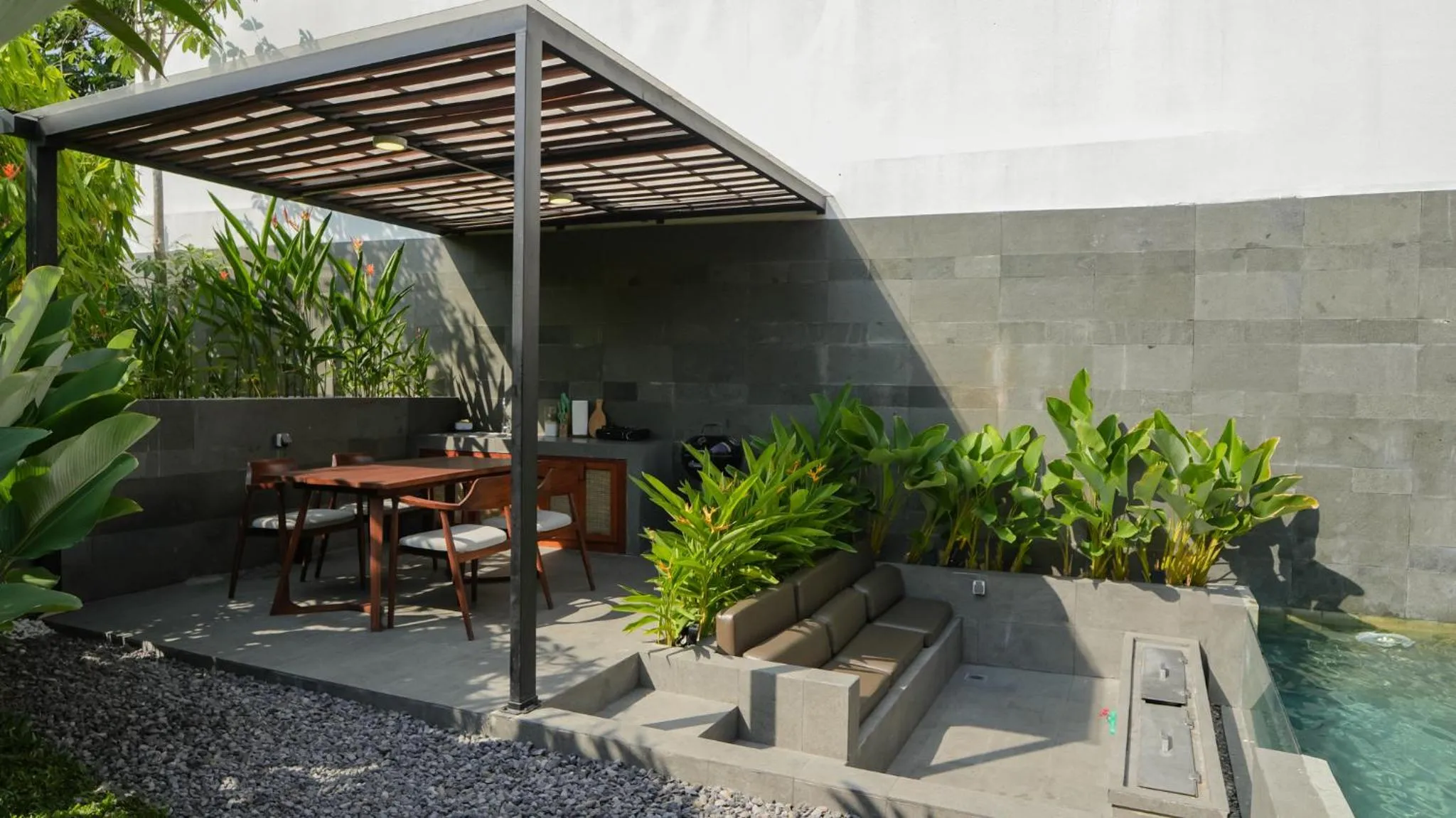 Natural landscape in Villa Di Bali