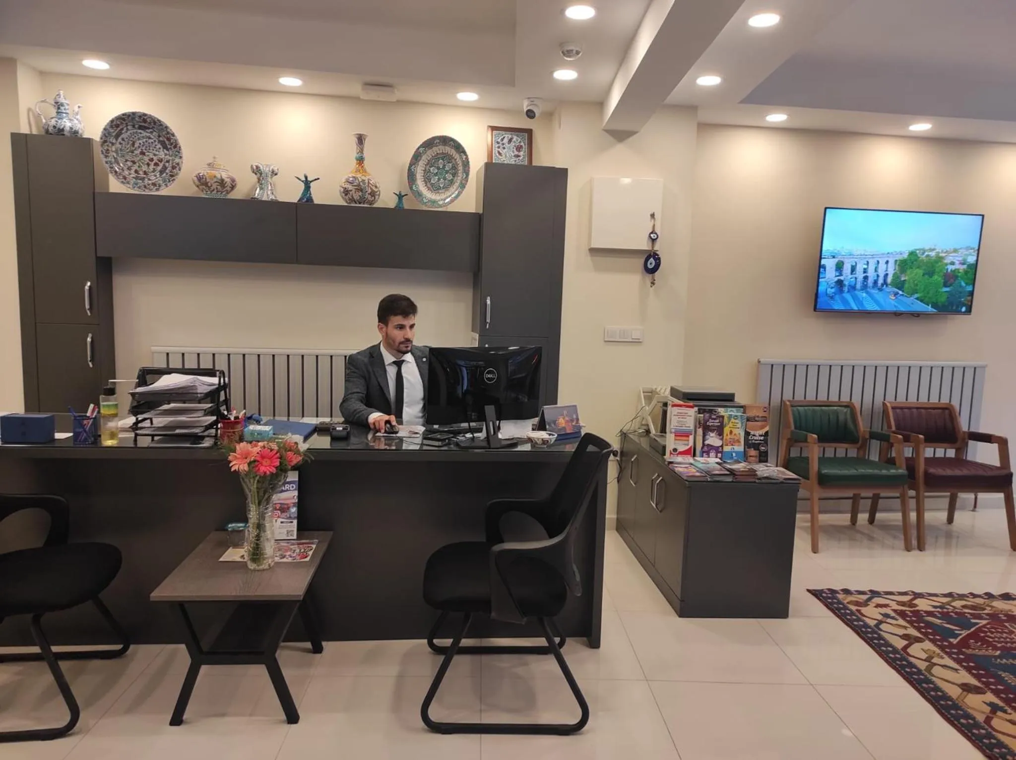 Lobby or reception in Hotel Esve Istanbul