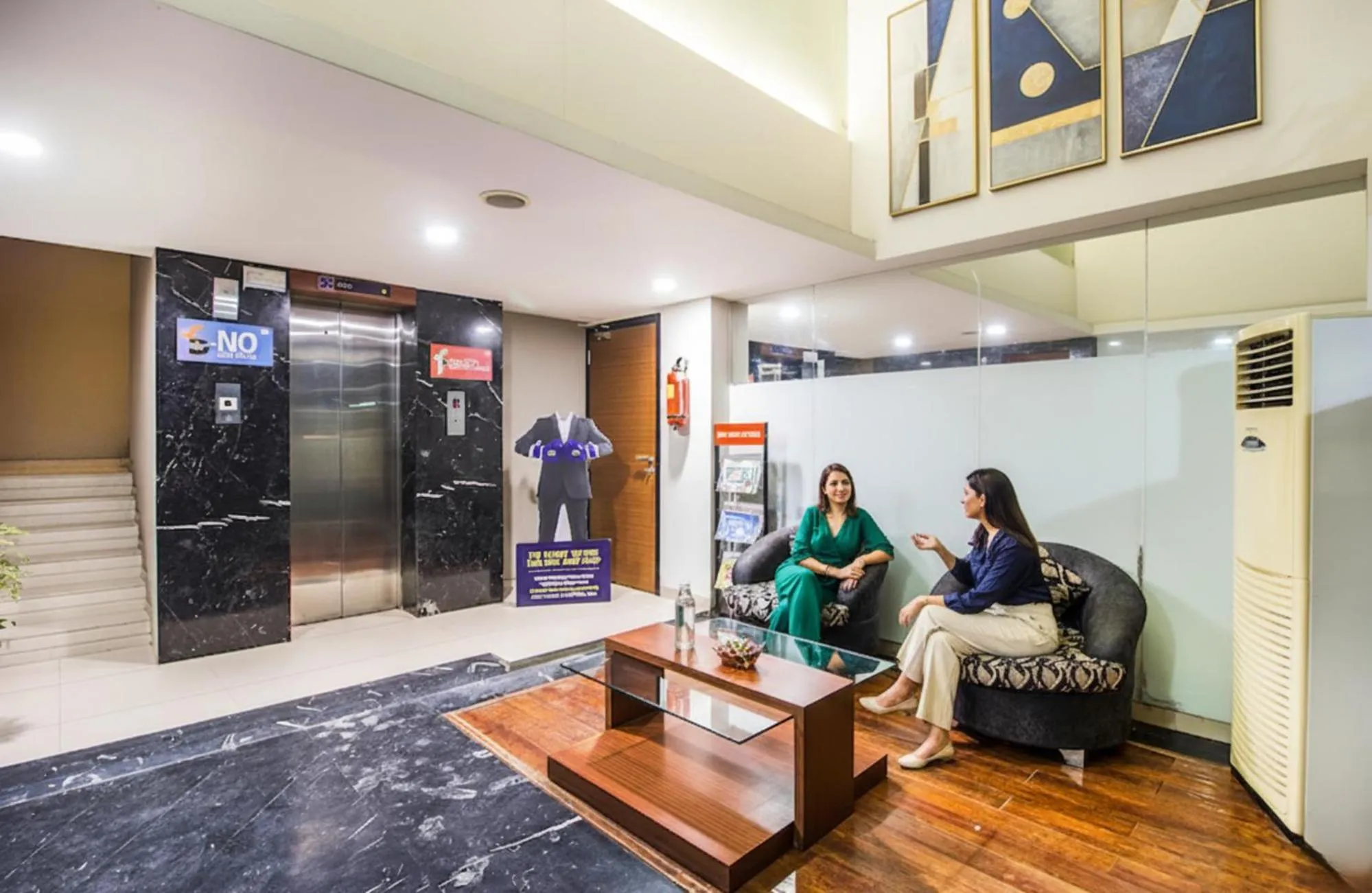 Lobby or reception in FabHotel Prime Avenue