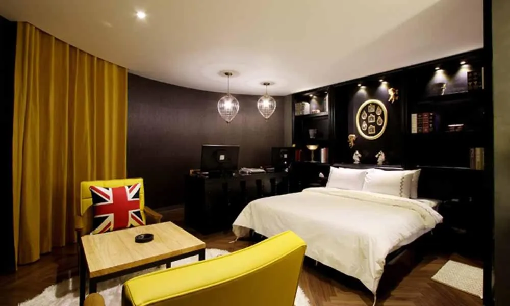 Photo of the whole room, Bed in Jeonju Mari Hotel