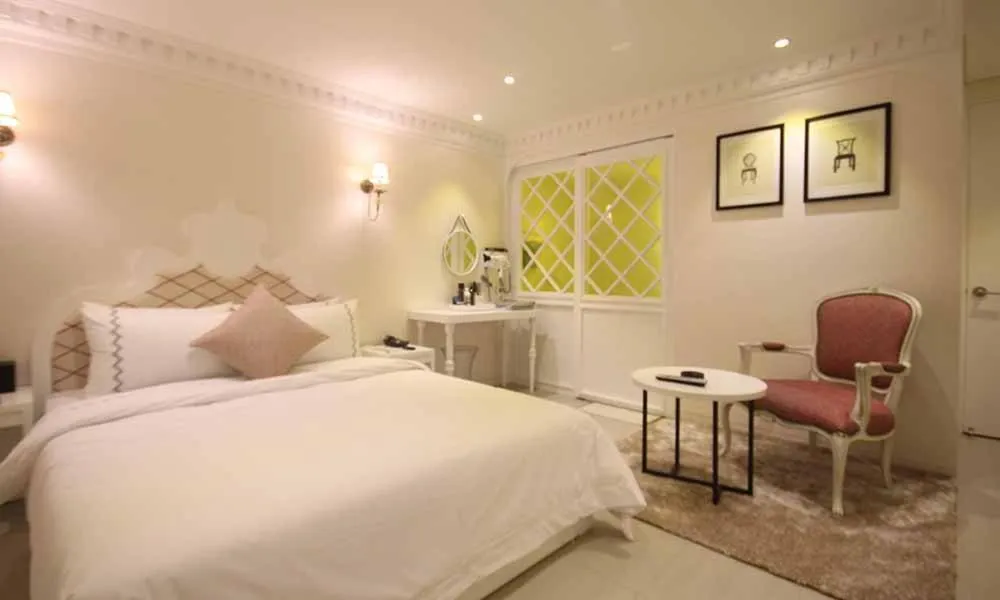 Photo of the whole room, Bed in Jeonju Mari Hotel