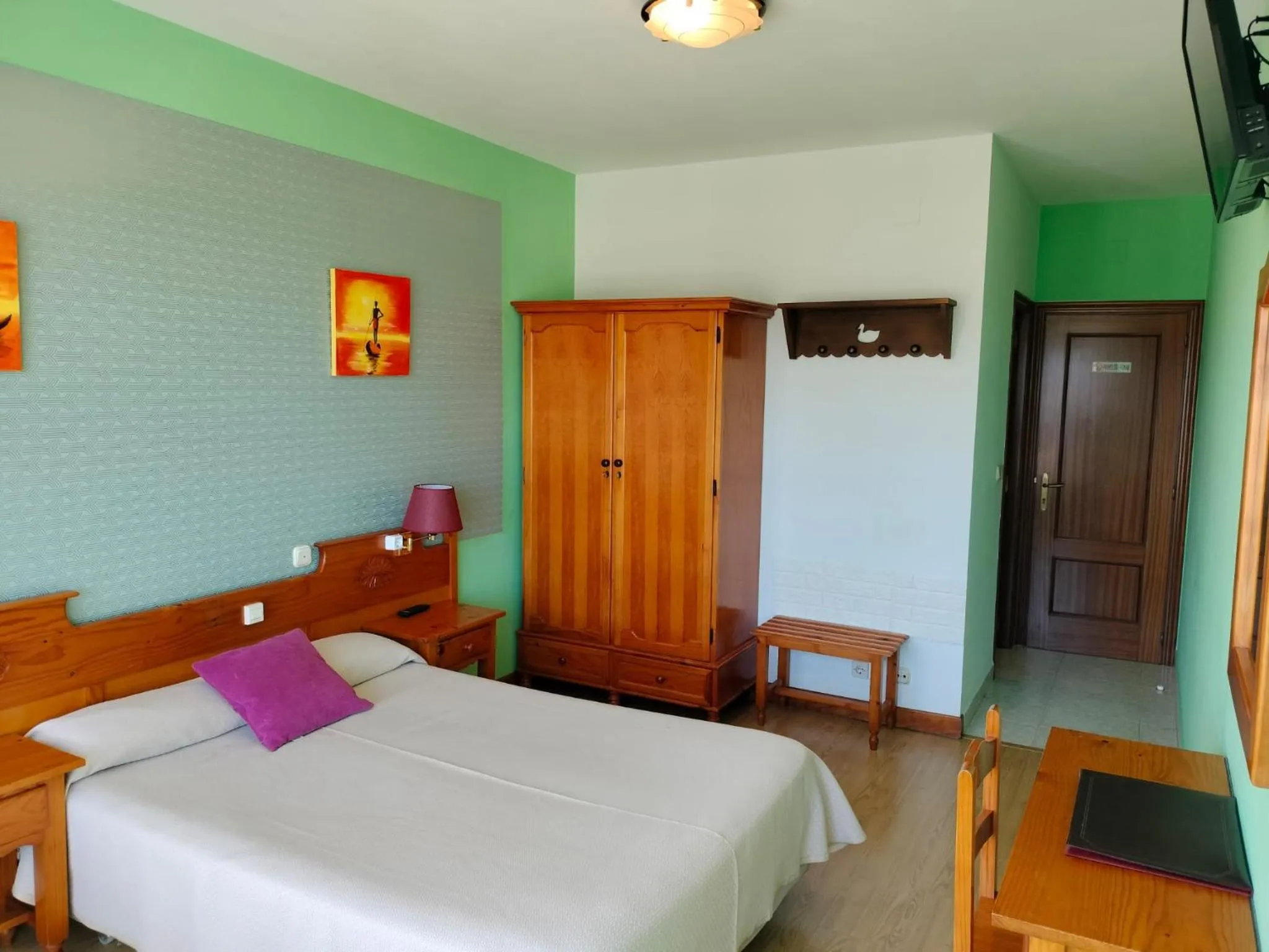 Bed in Hotel Capellan