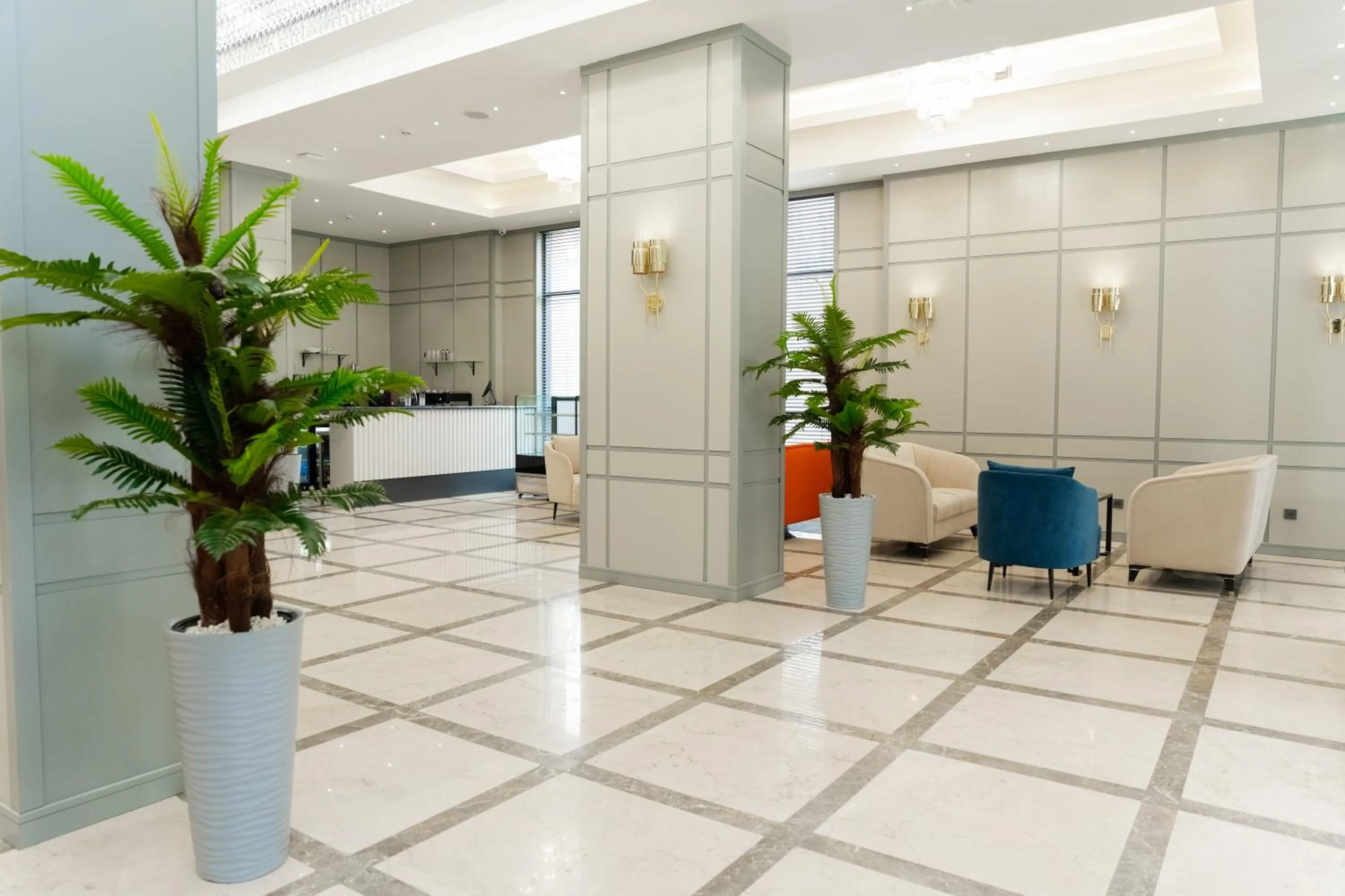 Lobby or reception in Park Dedeman Almaty