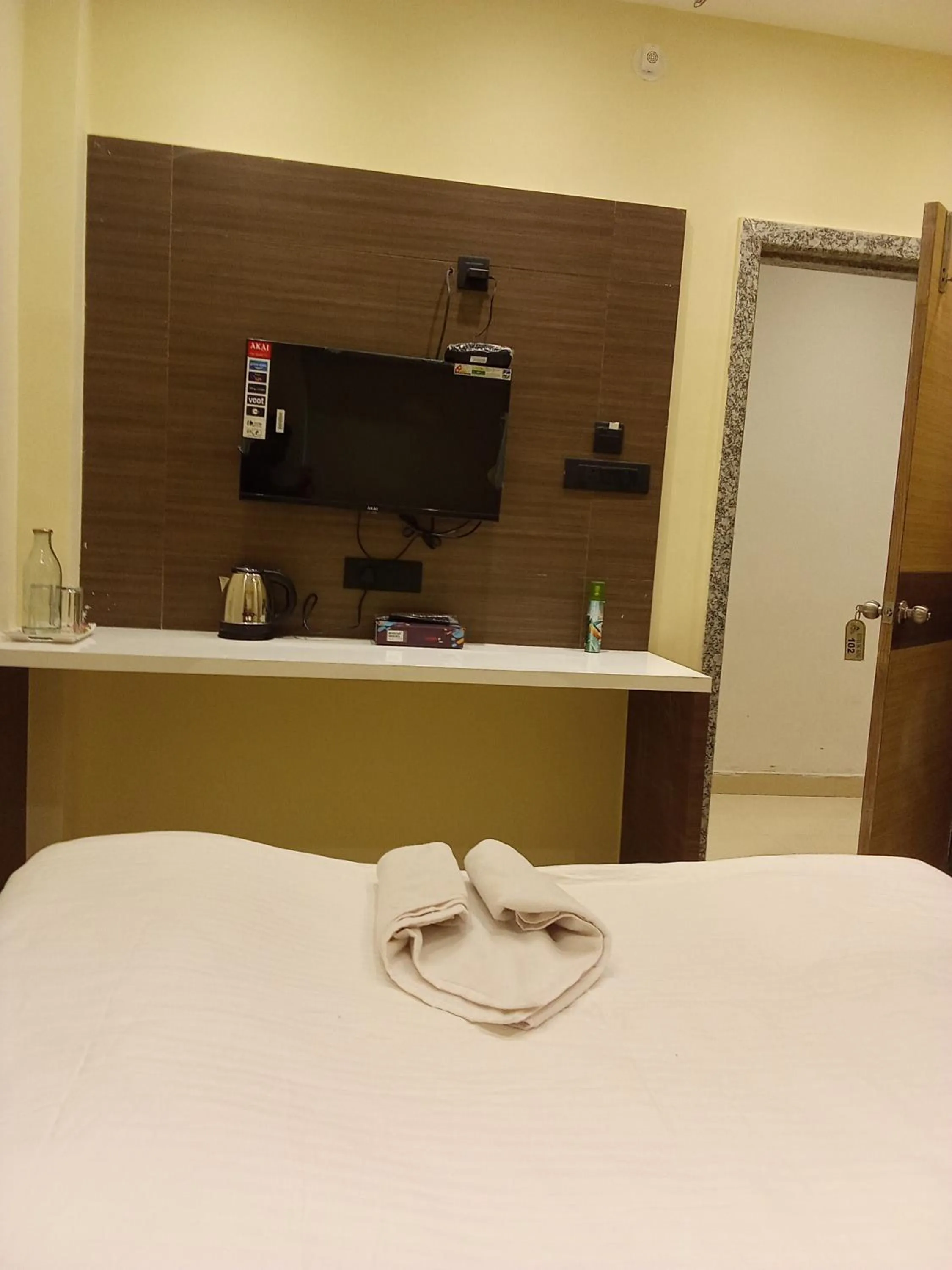 TV and multimedia, Bed in HOTEL SKYKING