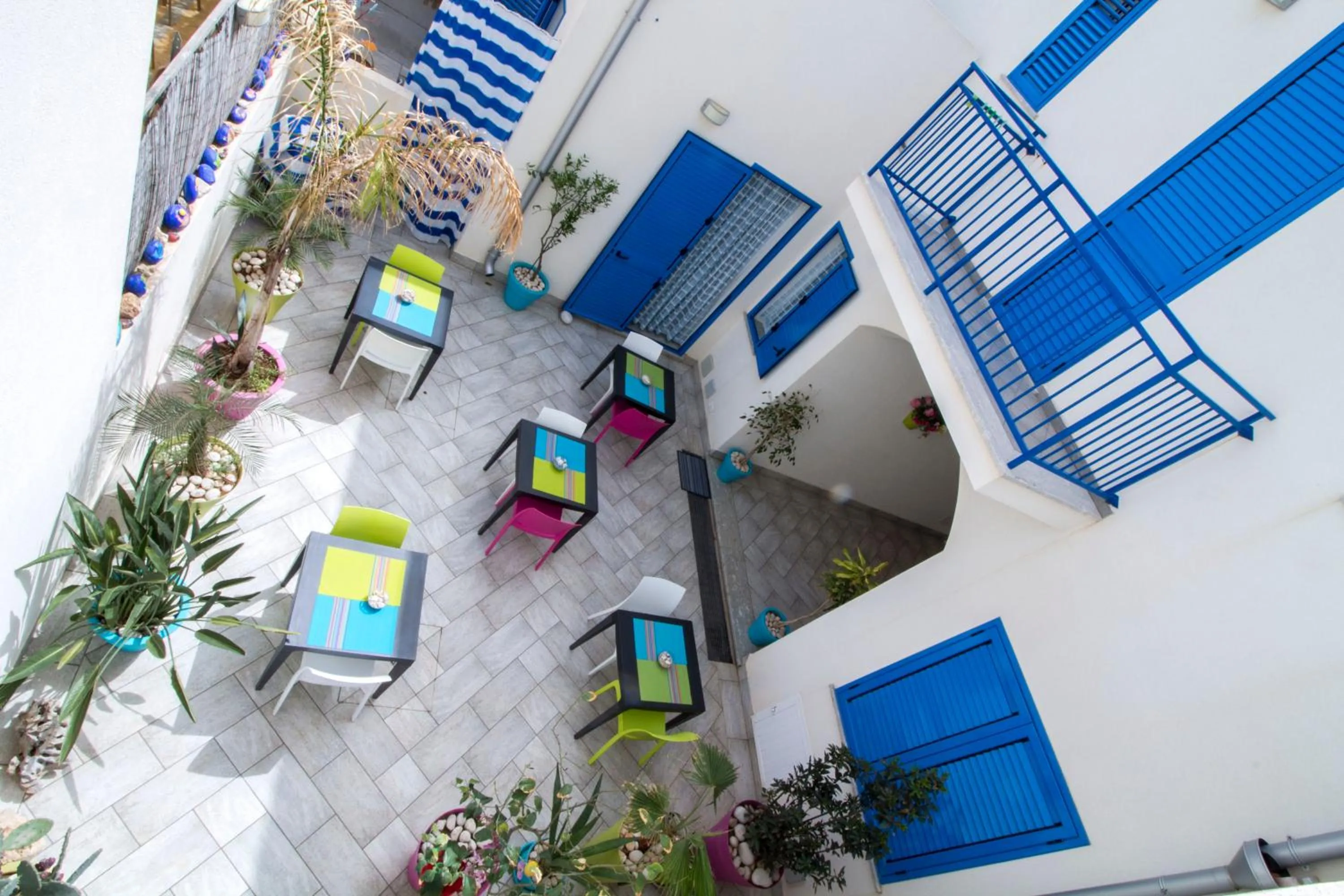 Patio in B&B Aria di Mare