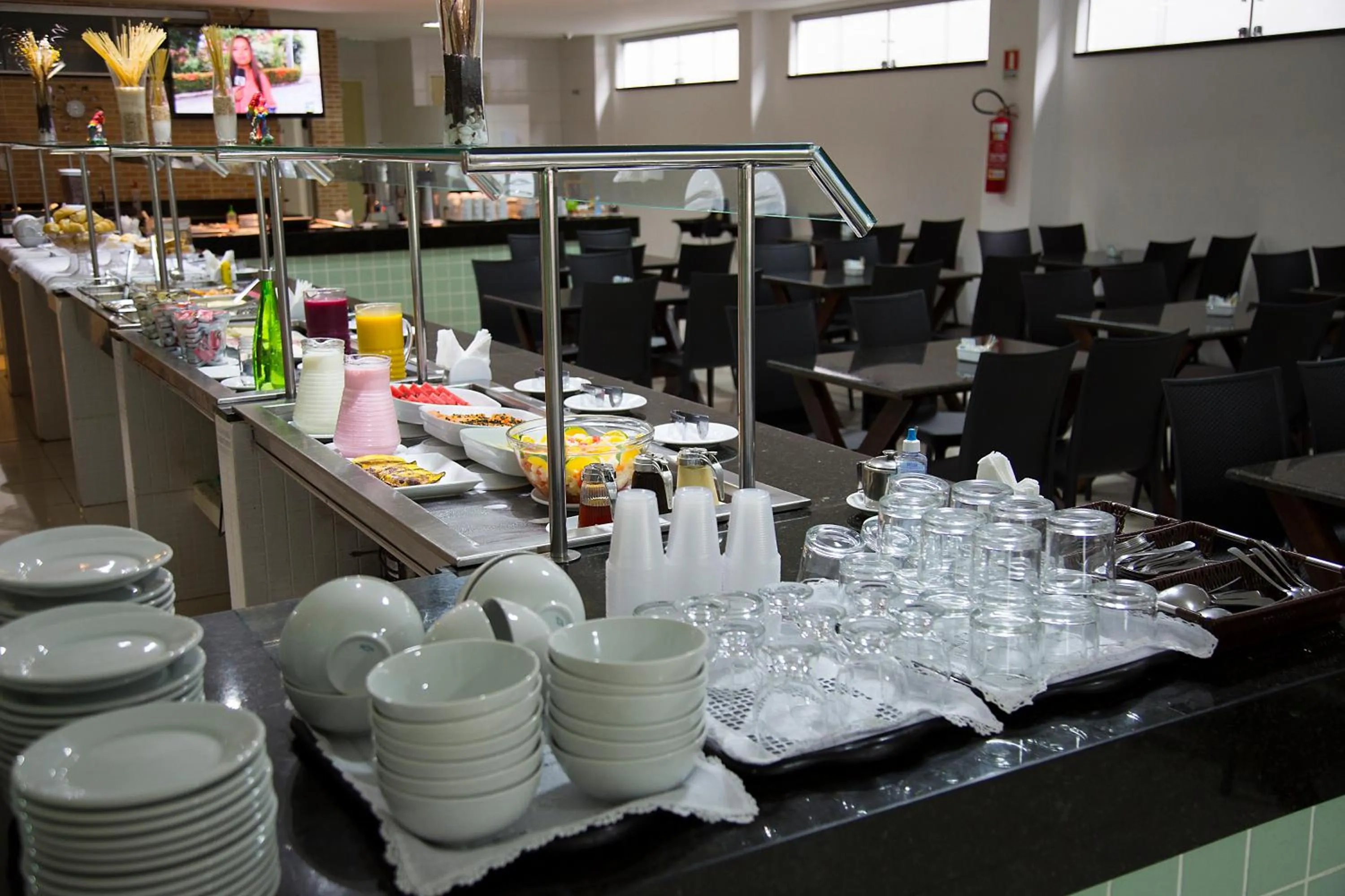 Buffet breakfast in Rede Andrade Araras