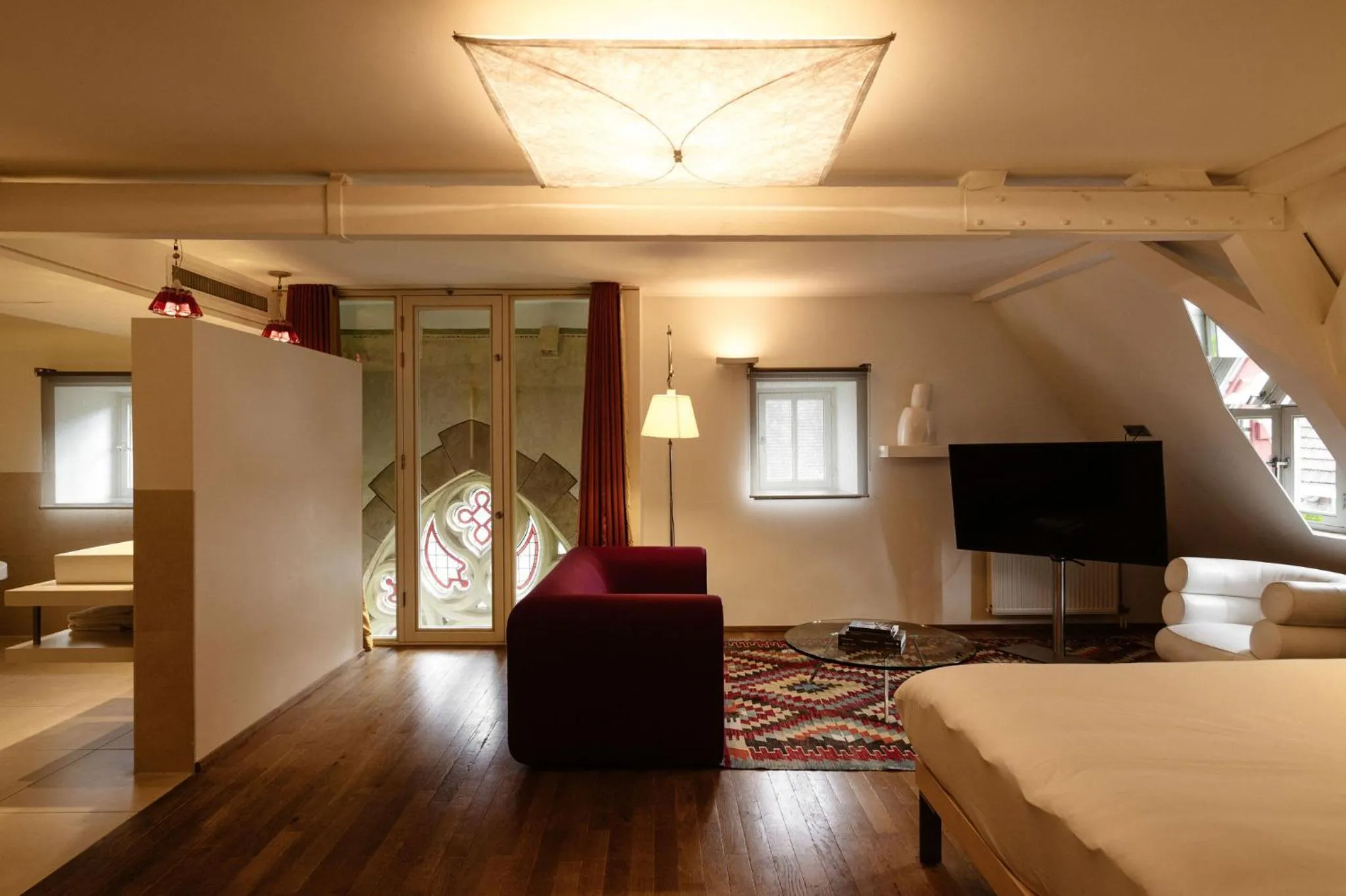 Bed in Kruisherenhotel Maastricht - Oostwegel Collection, member of Design Hotels