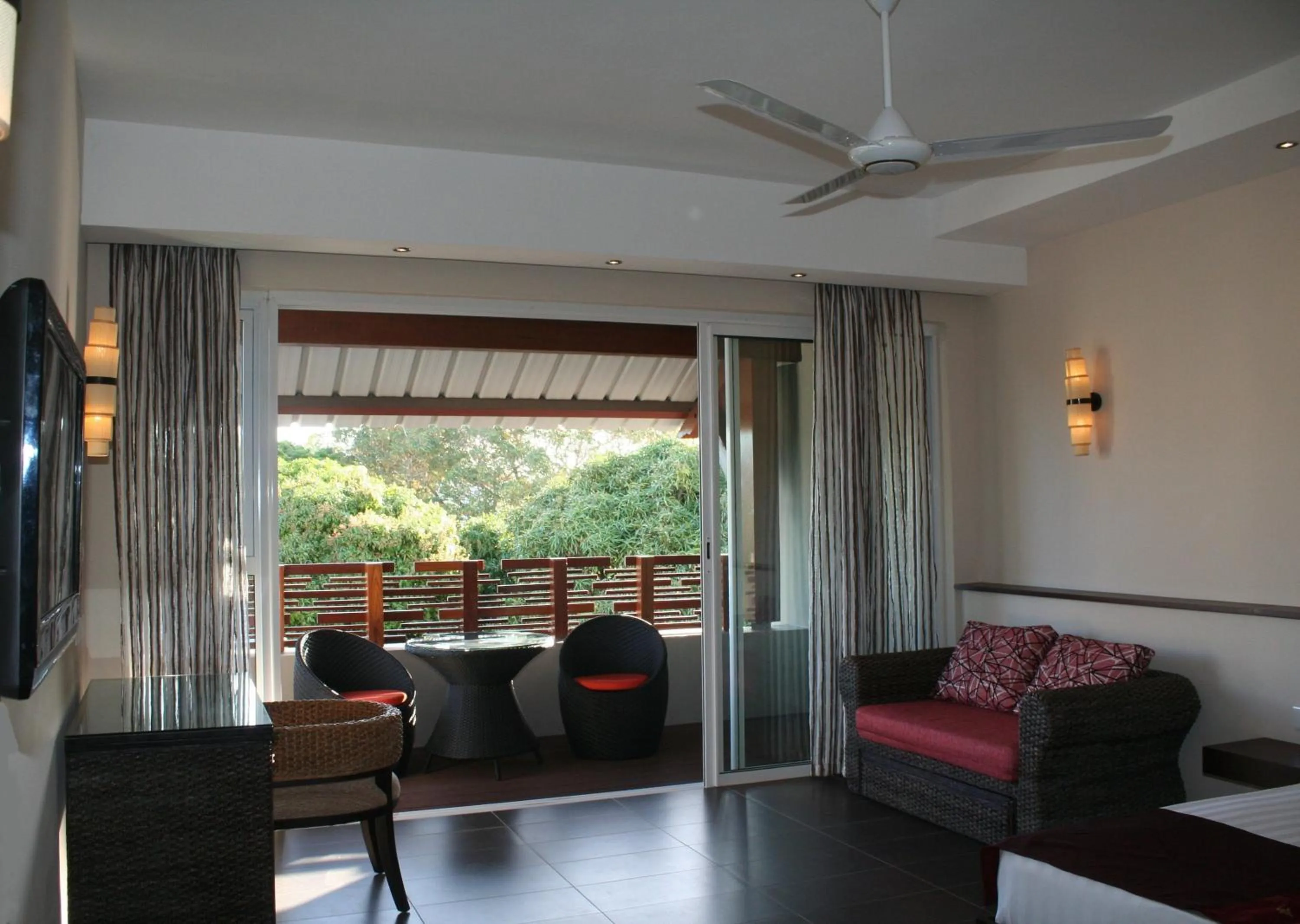 Seating area in Dodola Lodge