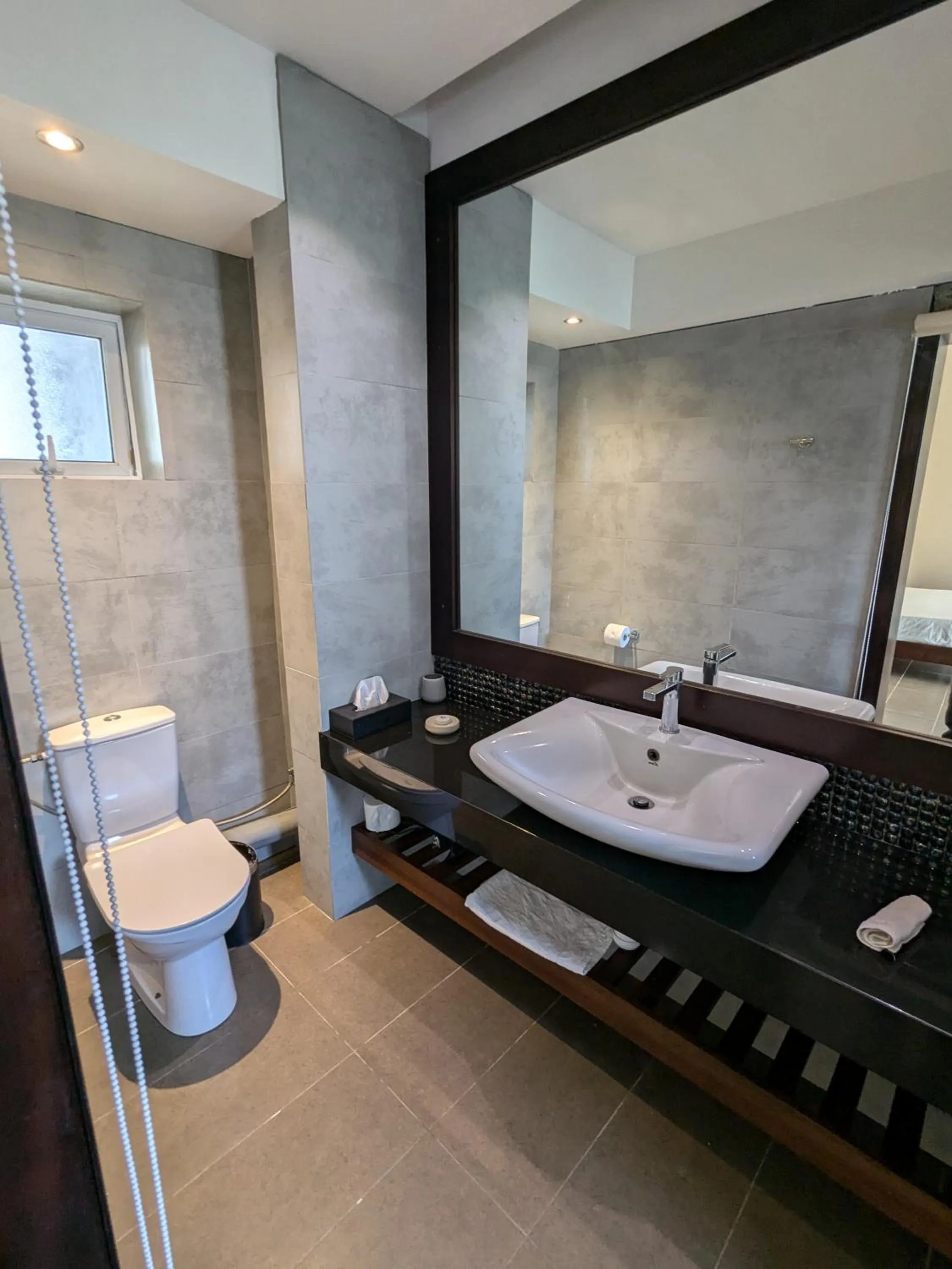 Toilet in Dodola Lodge