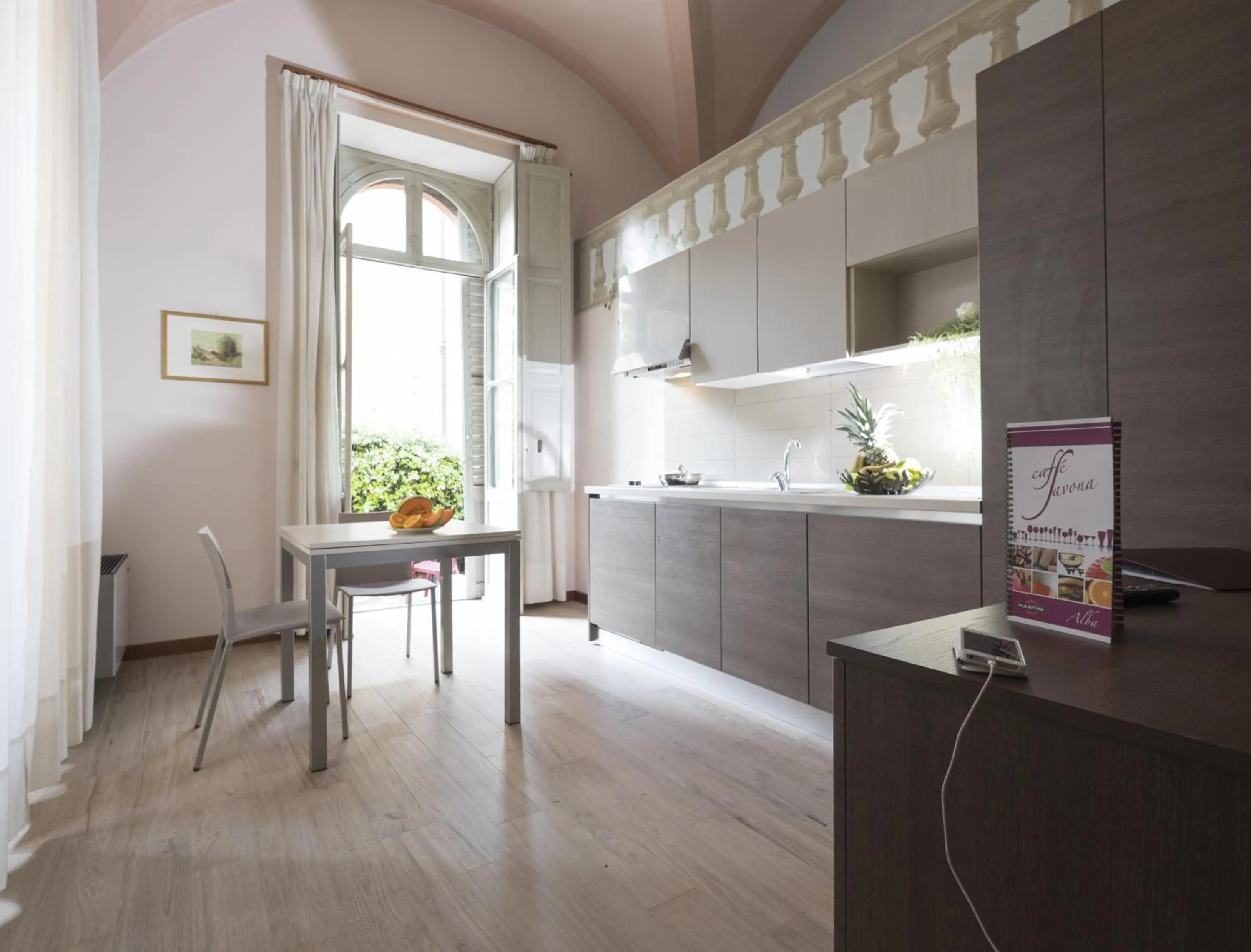 Kitchen or kitchenette in Residence Caffé Savona