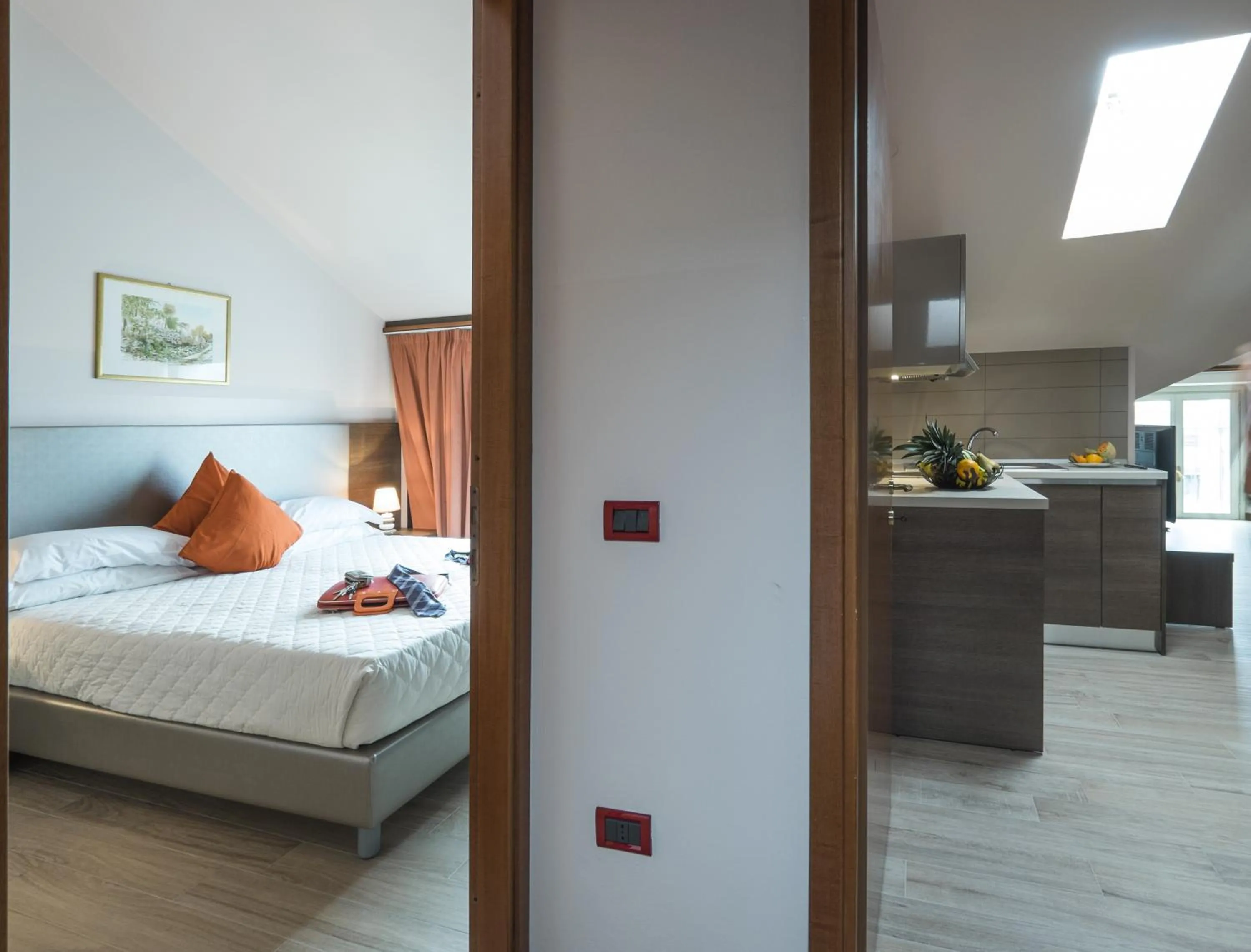 Dining area, Bed in Residence Caffé Savona