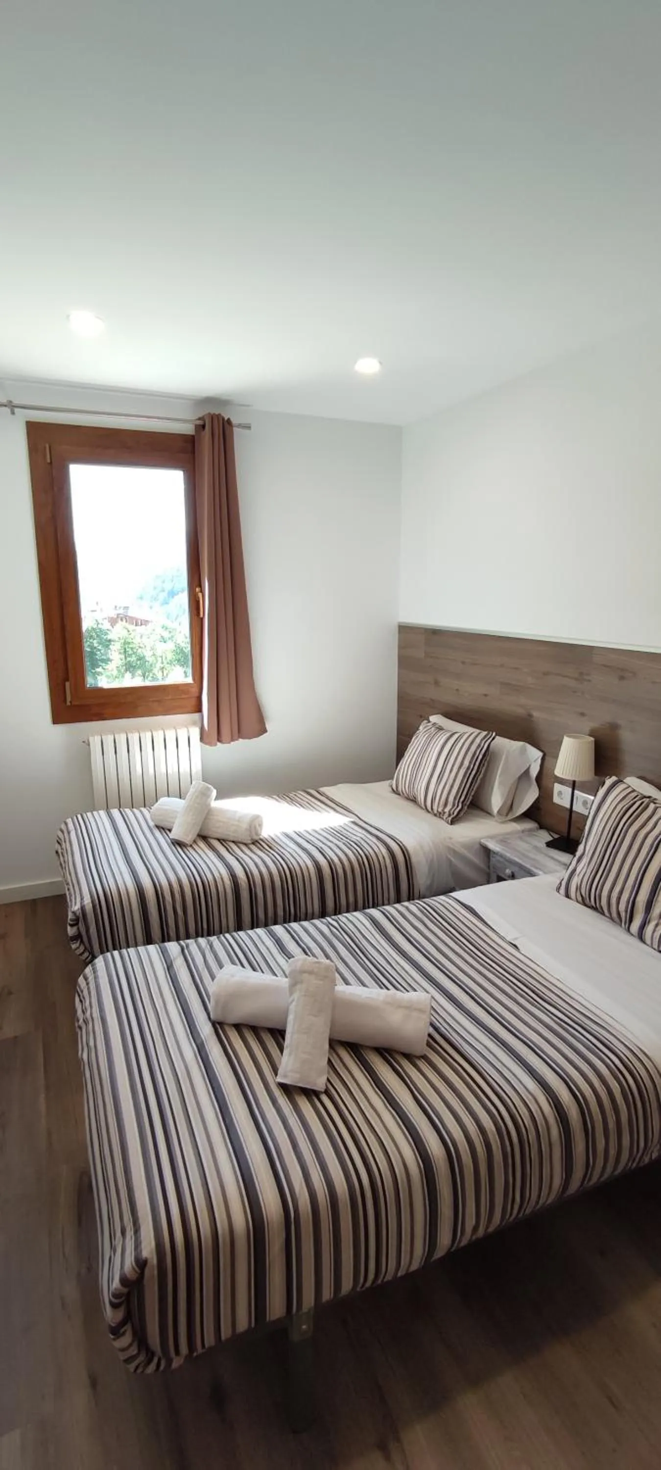 Bed in Aparthotel Sant Andreu