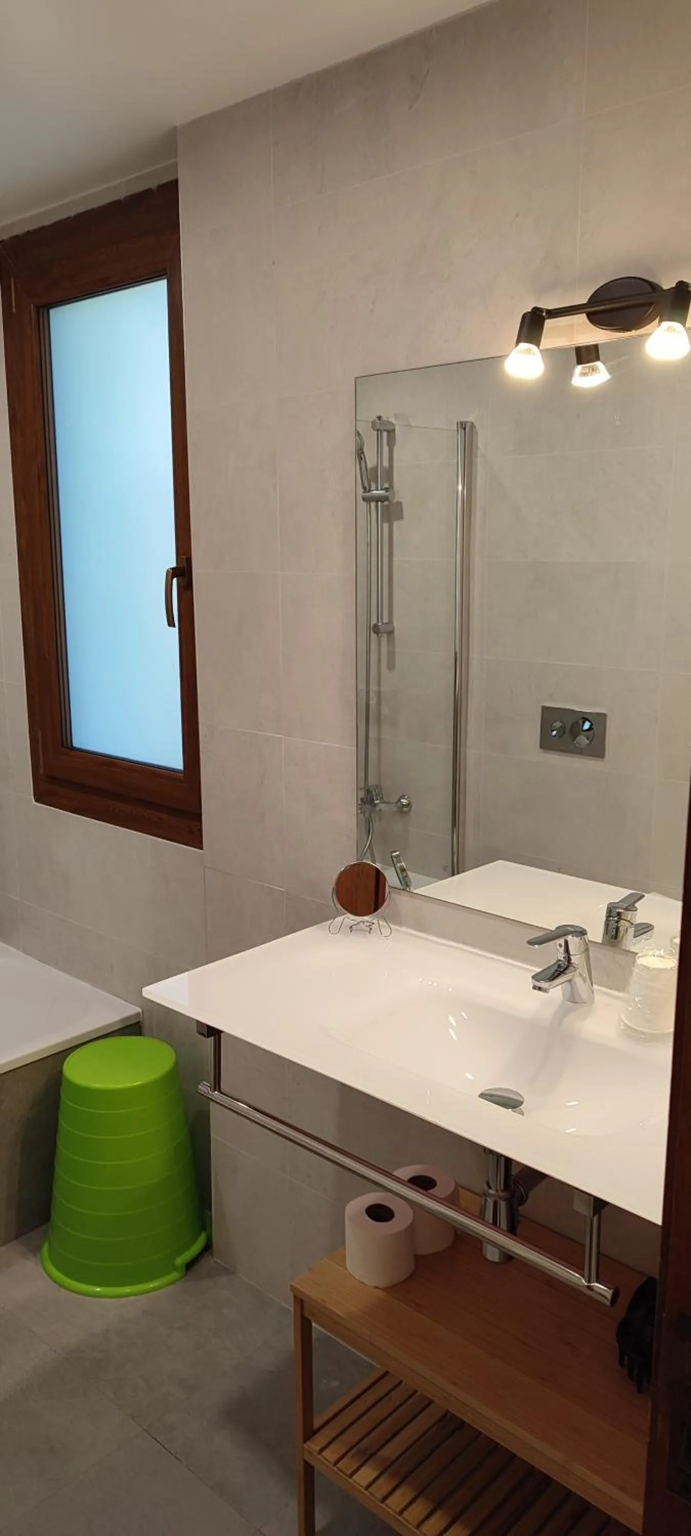 Bathroom in Aparthotel Sant Andreu