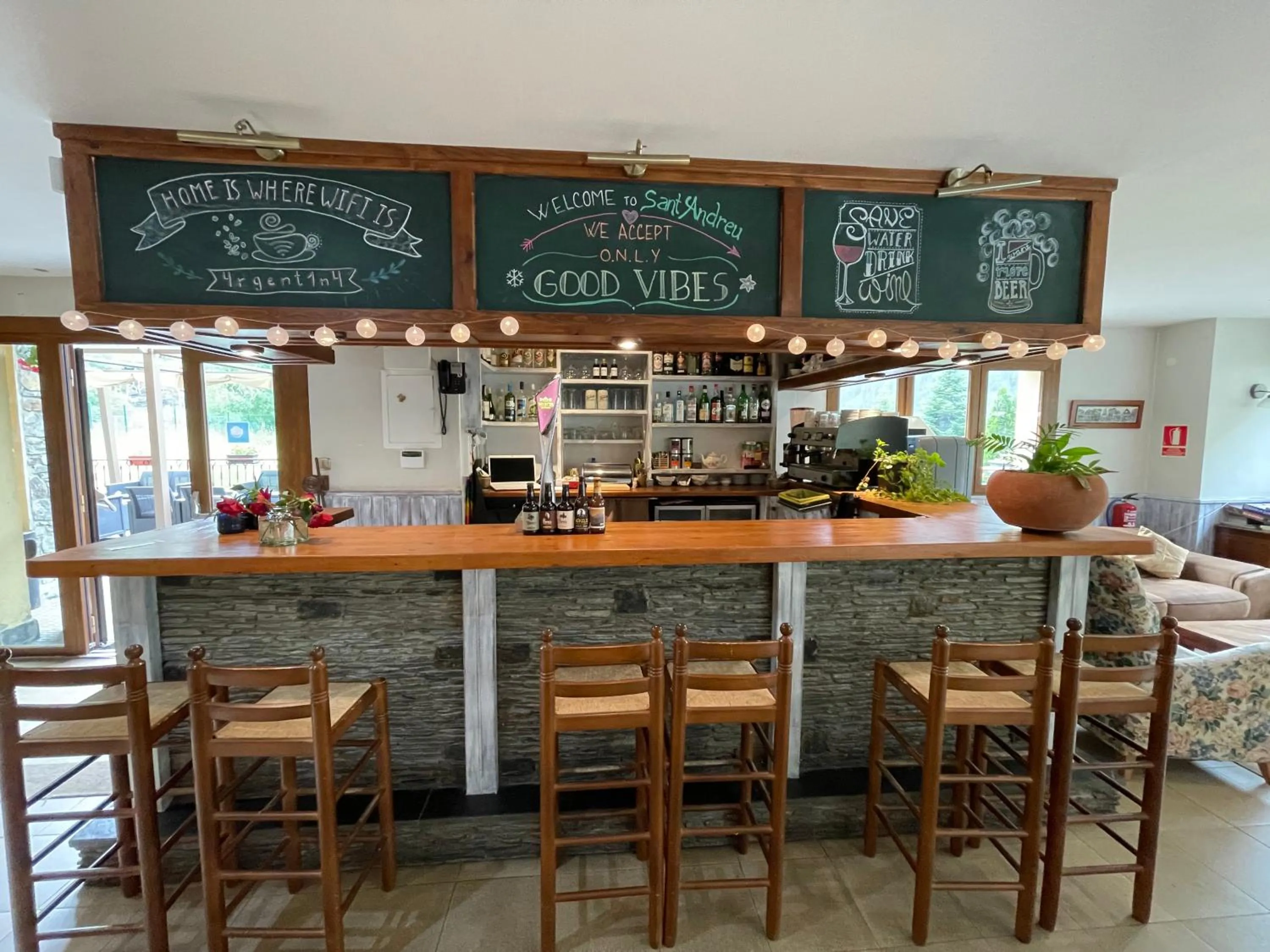 Lounge or bar in Aparthotel Sant Andreu