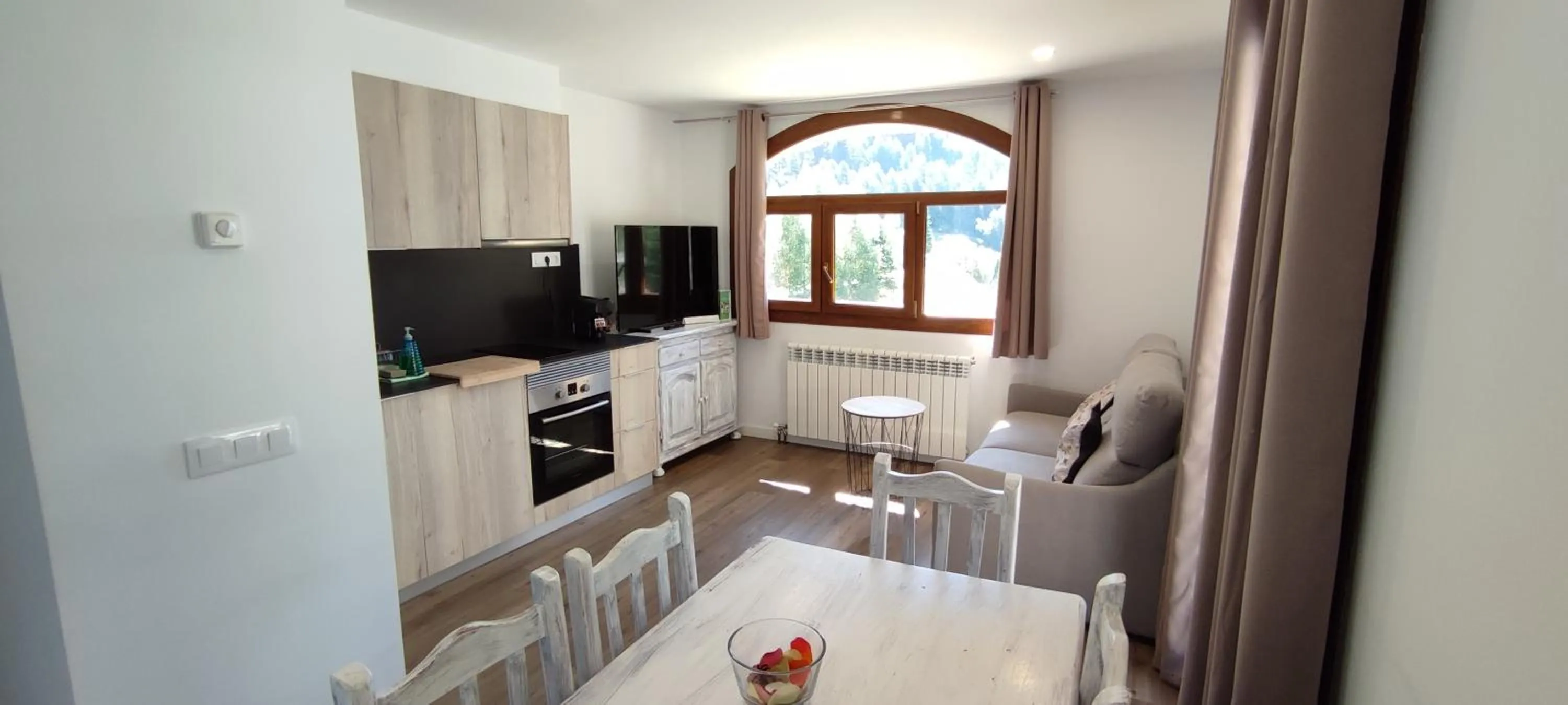 Living room in Aparthotel Sant Andreu