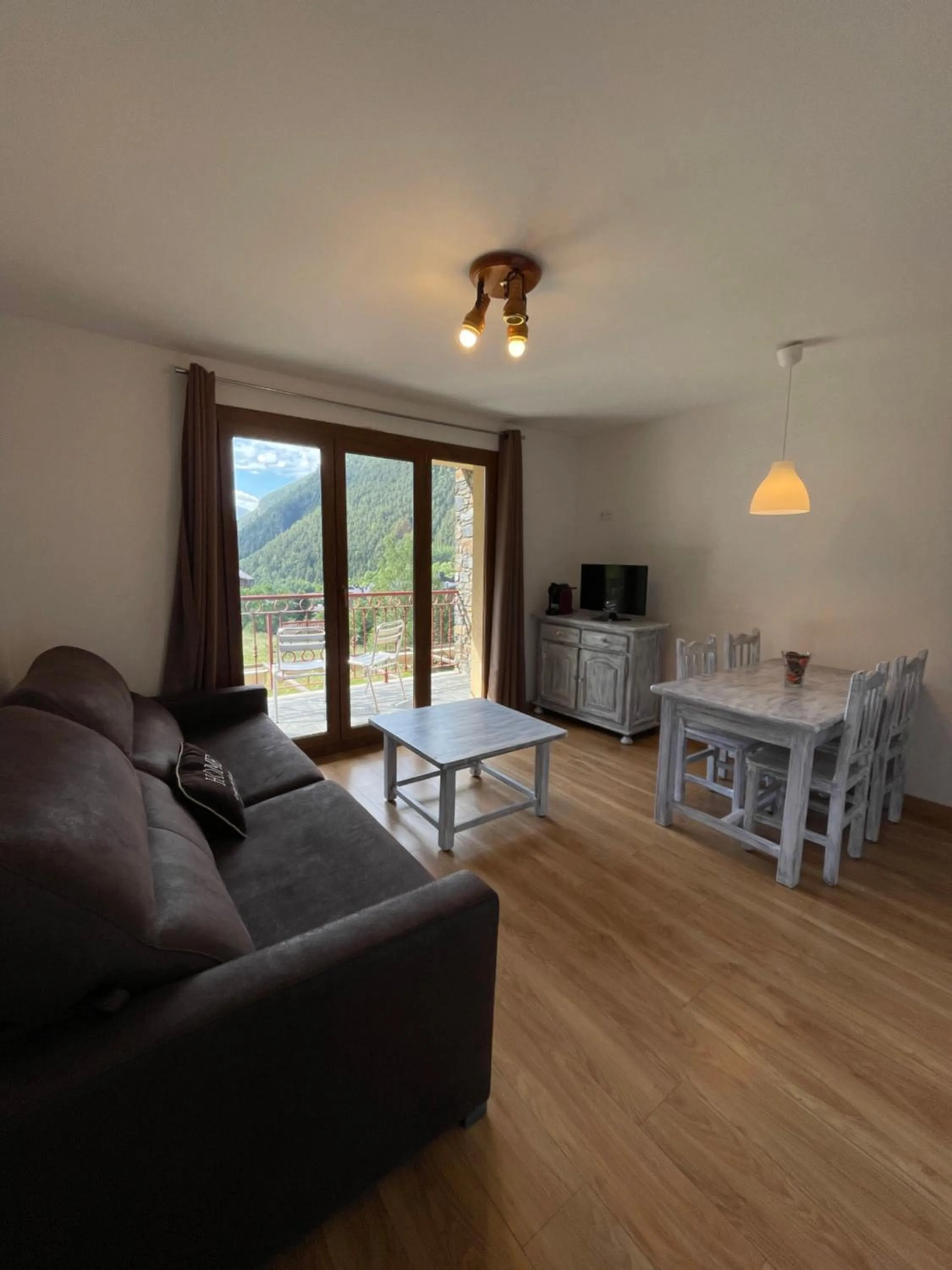 Living room in Aparthotel Sant Andreu