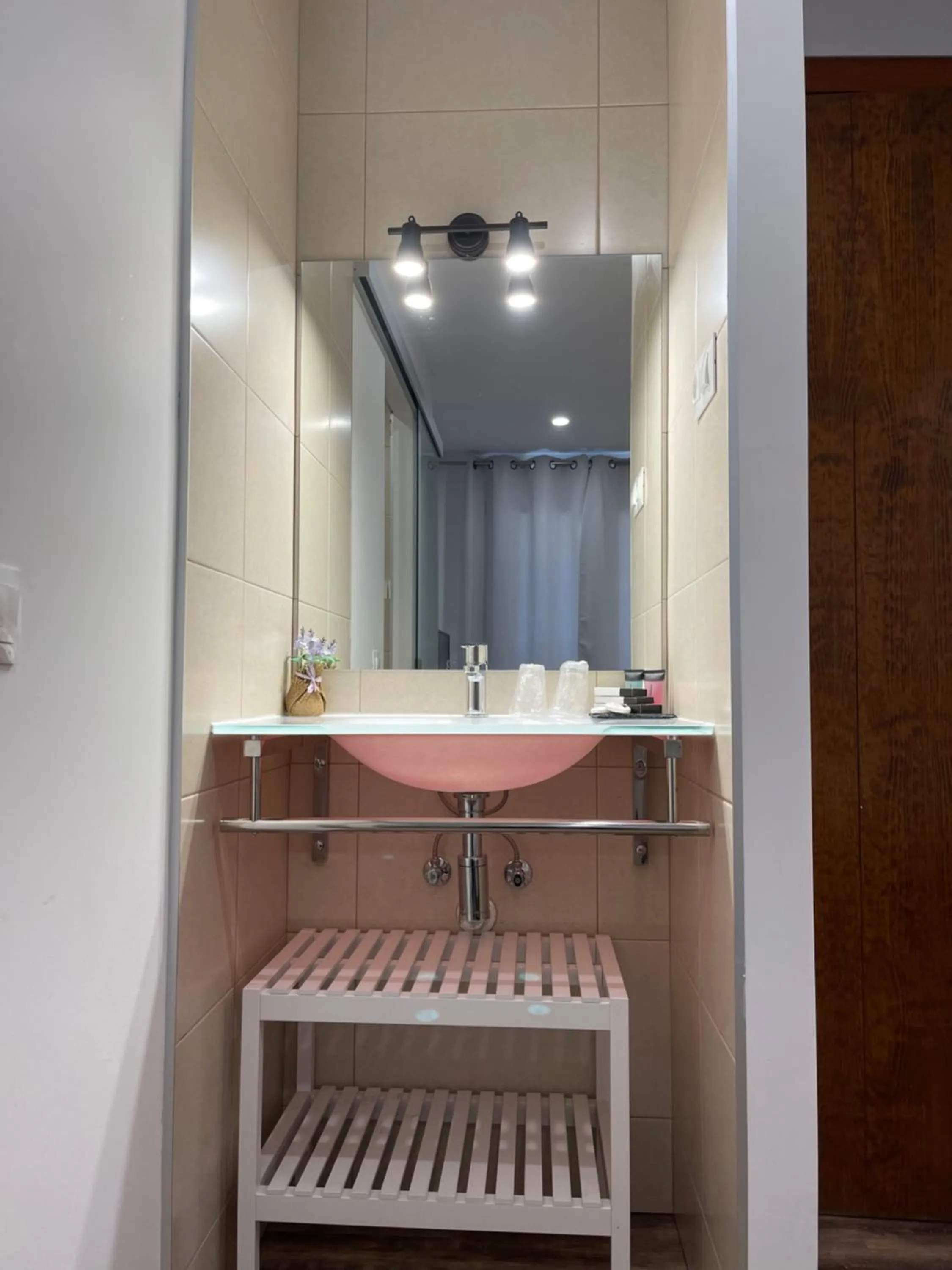 Bathroom in Aparthotel Sant Andreu