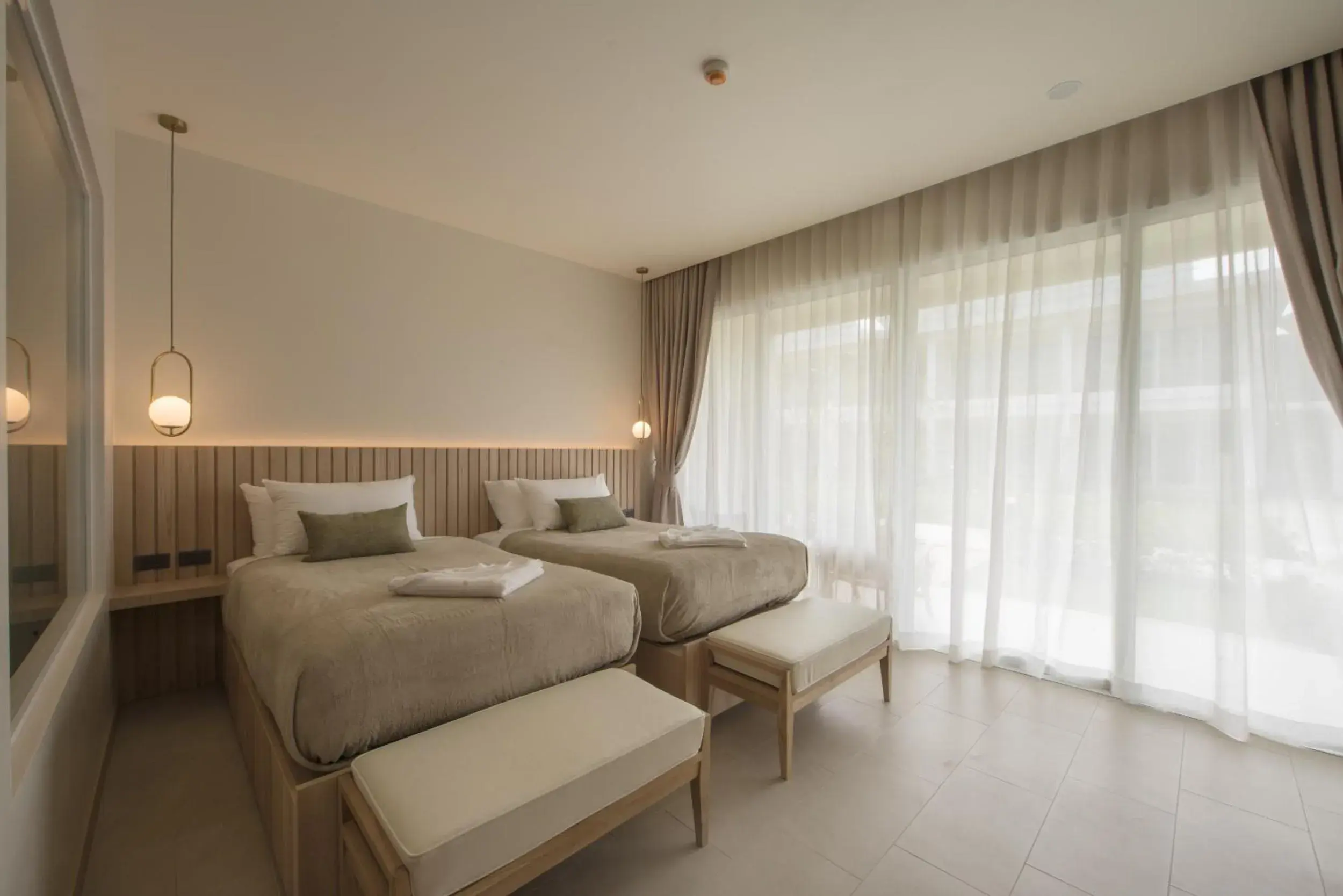 Deluxe King/ Twin Room with Garden View in Niranapa Boutique Resort Deluxe King/ Twin Room with Garden View in Niranapa Boutique Resort