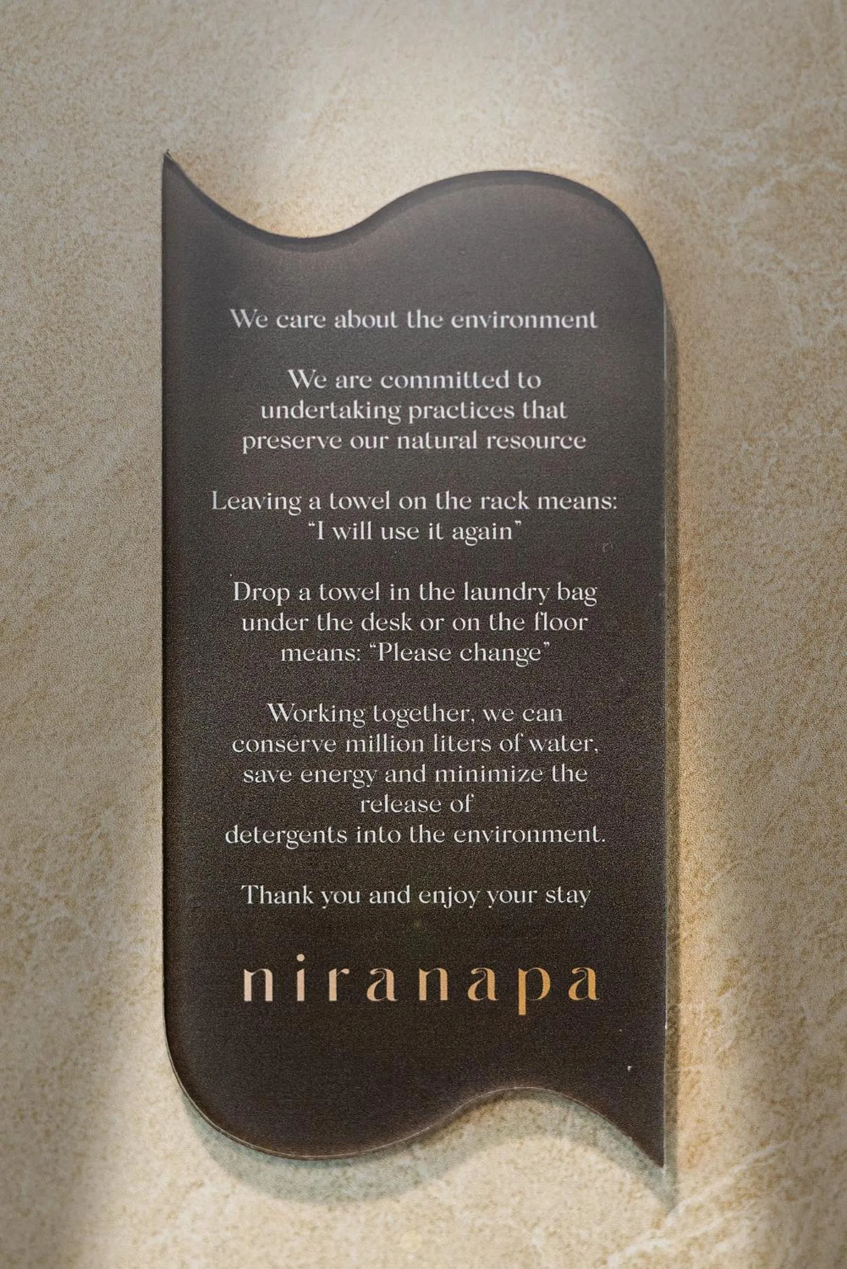 Property logo or sign in Niranapa Boutique Resort