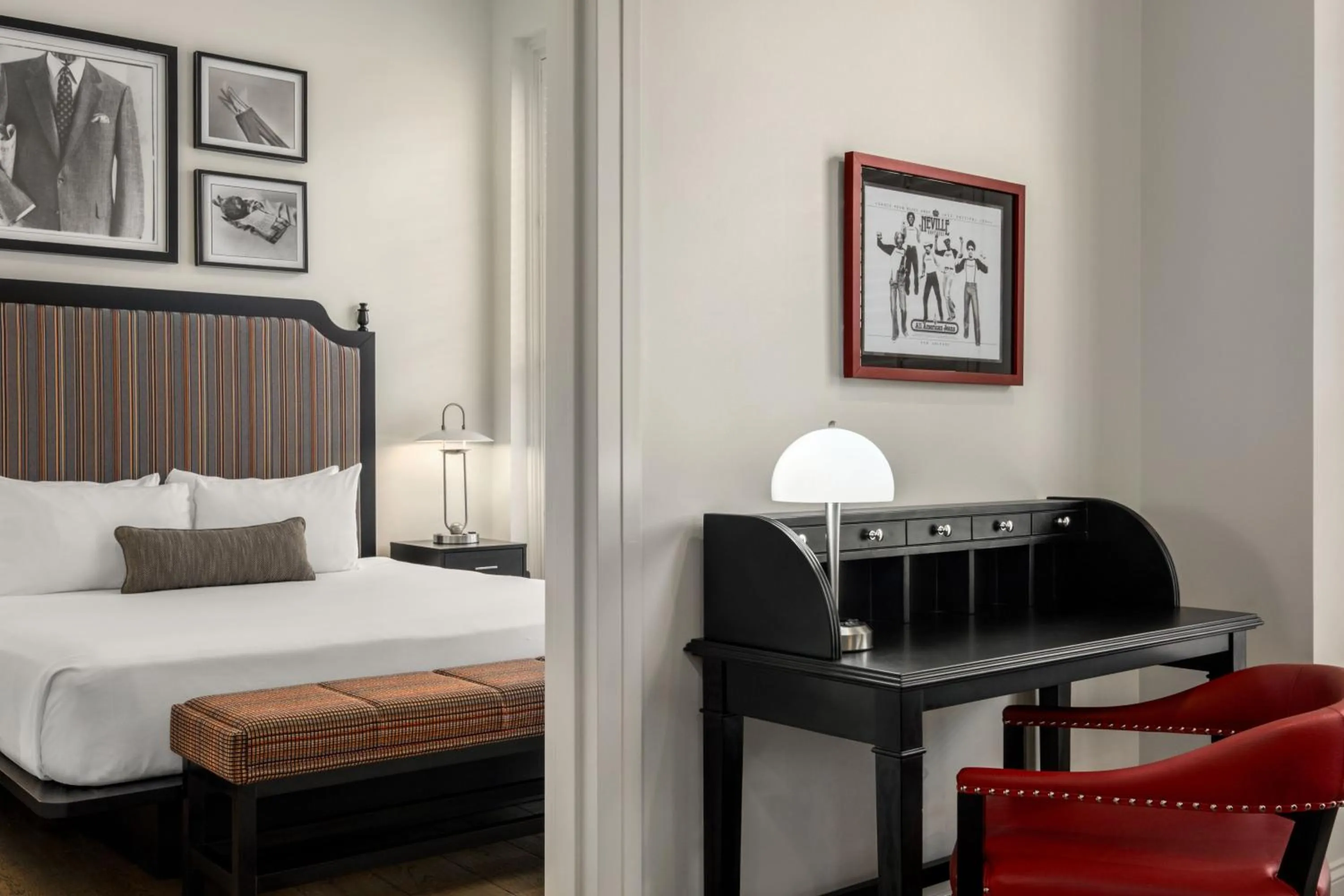 Bed in The Rubenstein Hotel