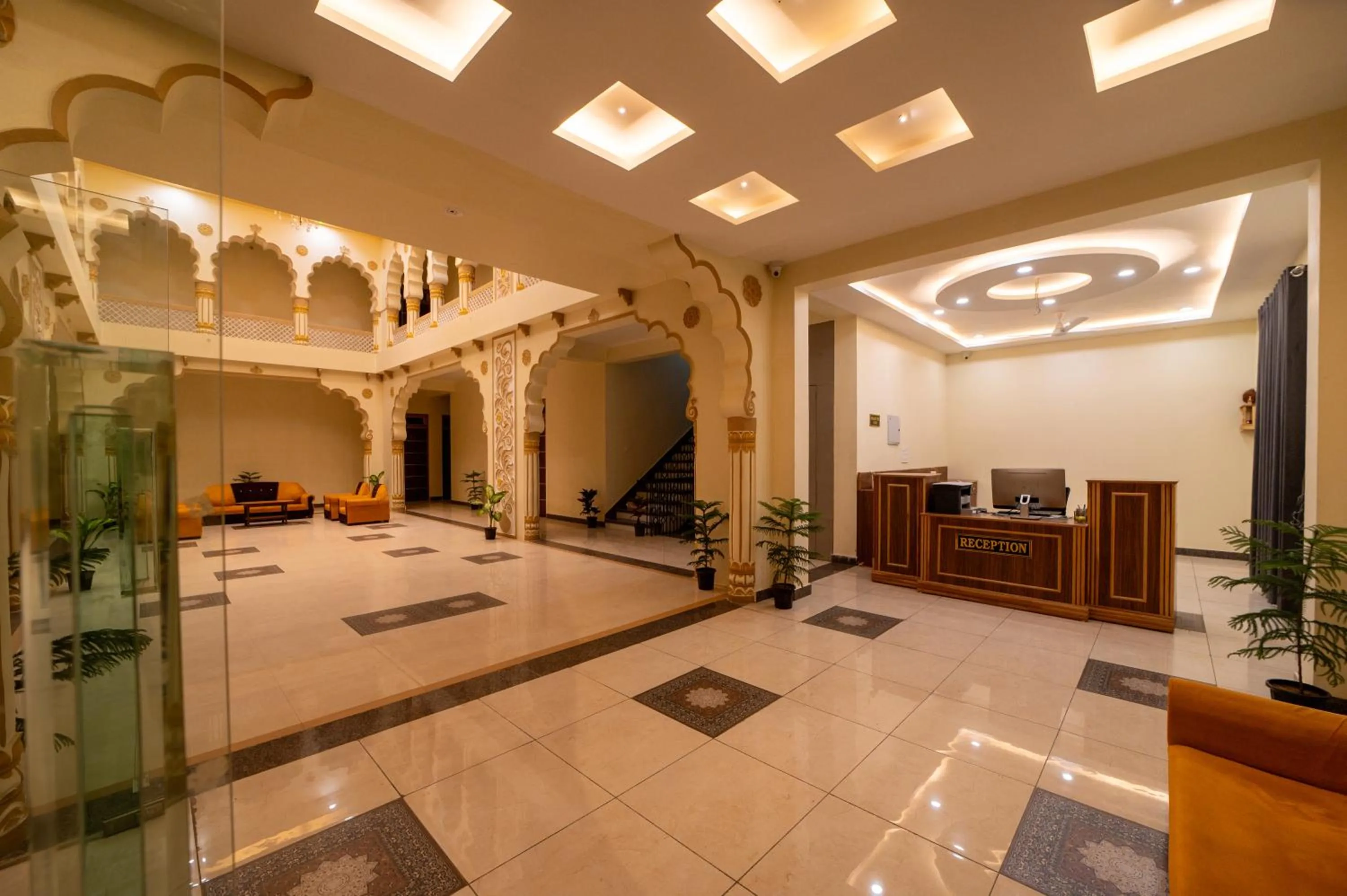 Lobby or reception in Joy Bagh Resort Pushkar