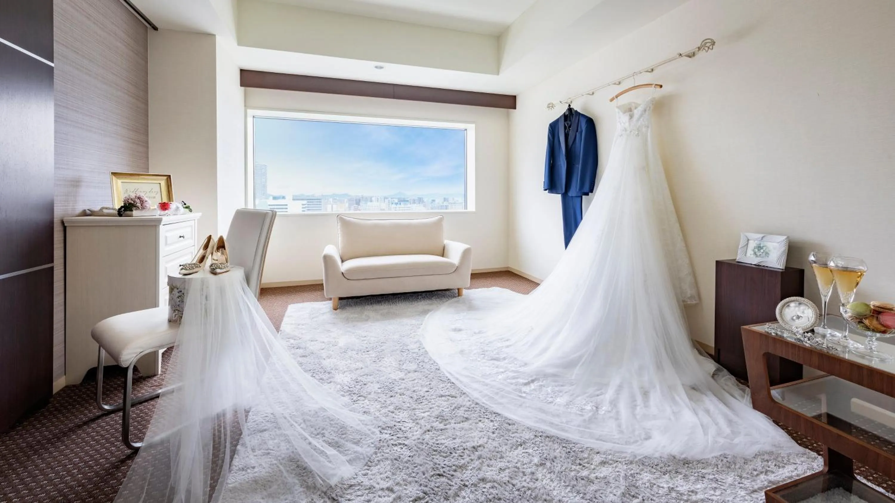 Meeting/conference room, Bed in ANA Crowne Plaza Okayama by IHG