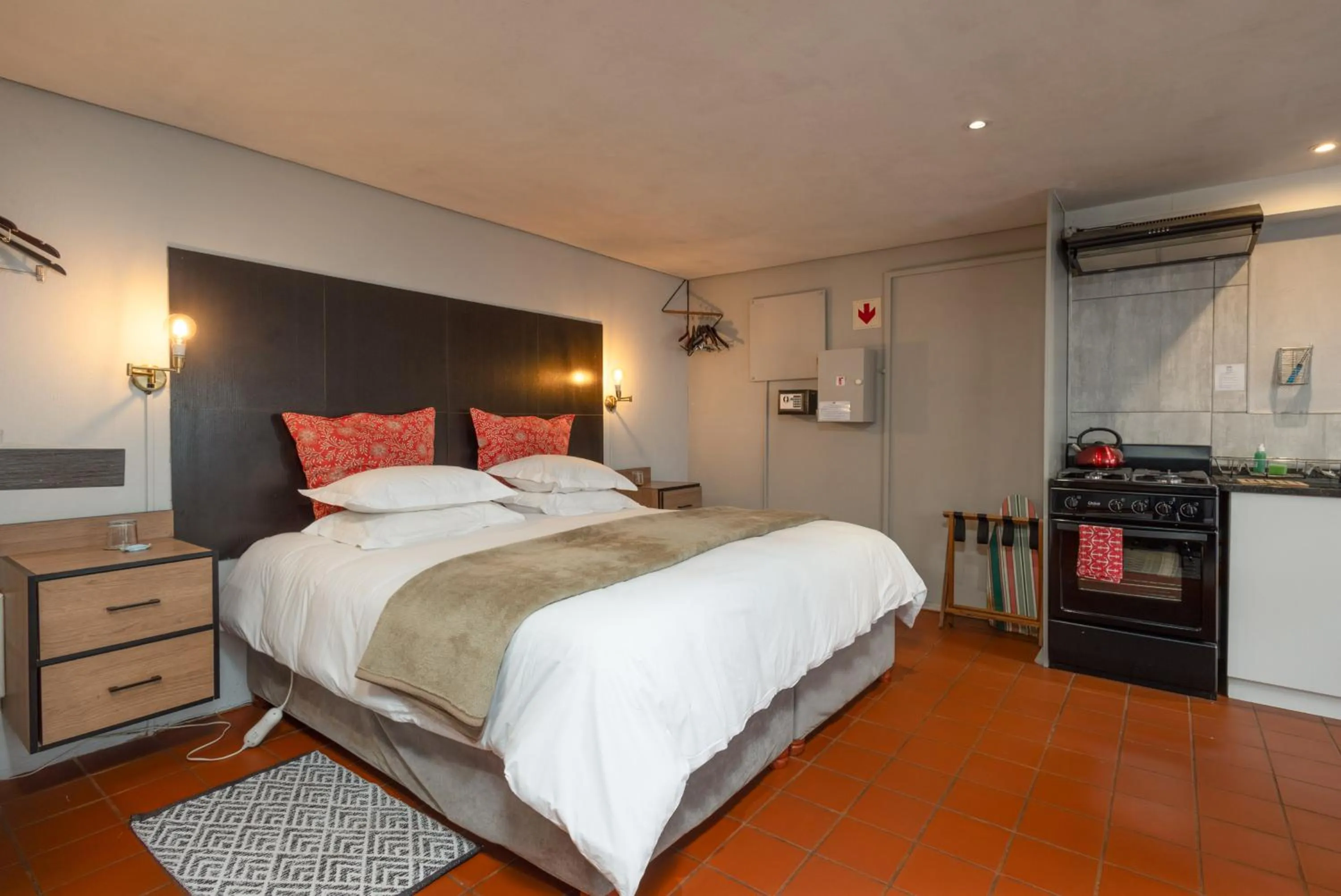 Bed in Gateside Guesthouse