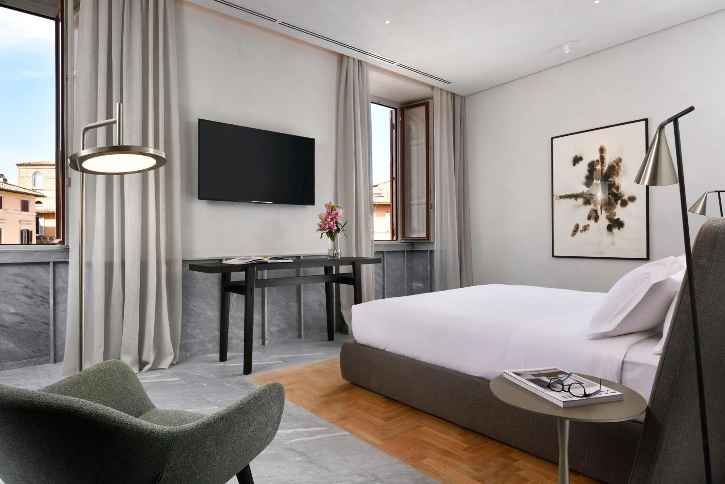 Photo of the whole room, Bed in Locanda della Posta, The Bank