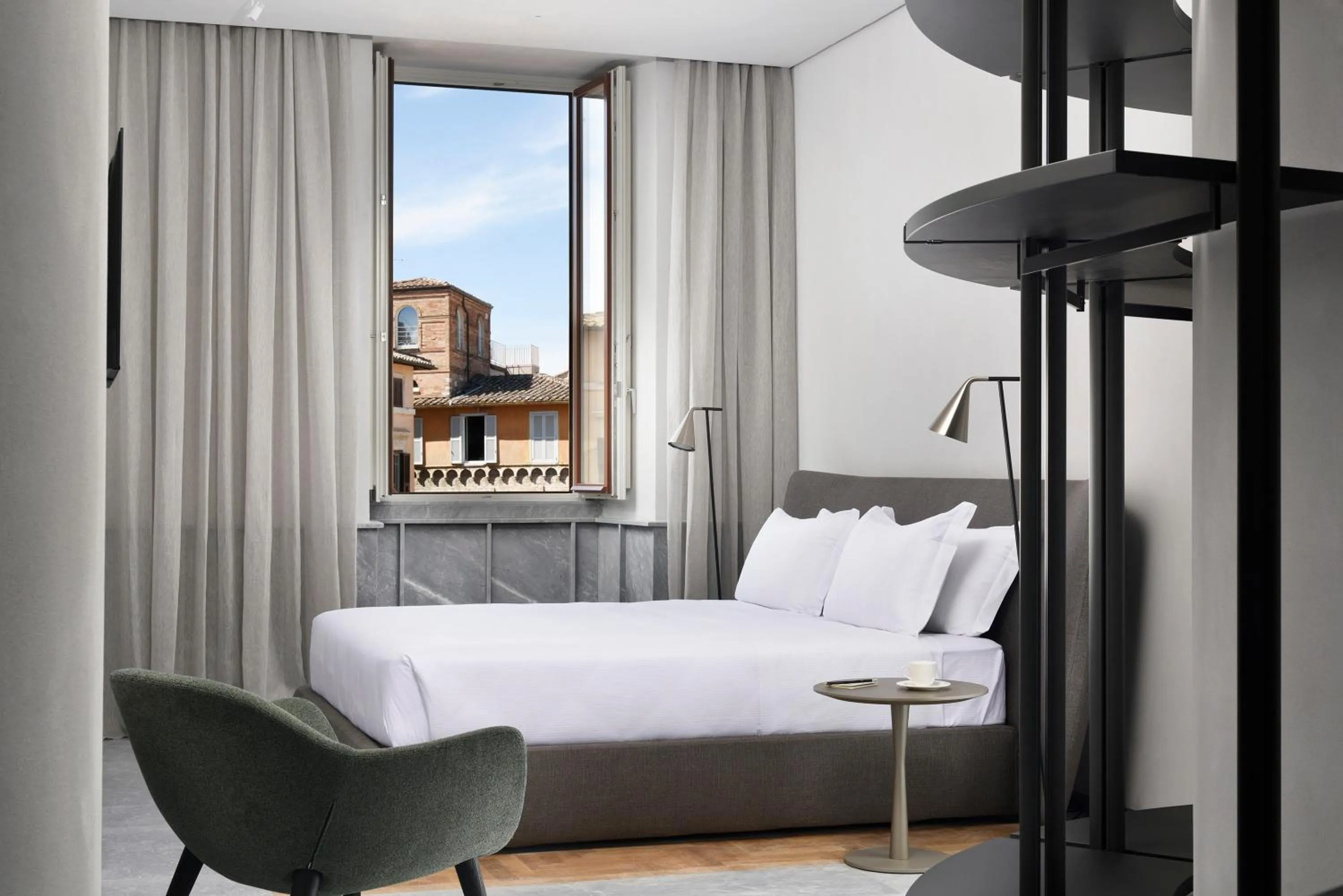 Bedroom, Bed in Locanda della Posta, The Bank