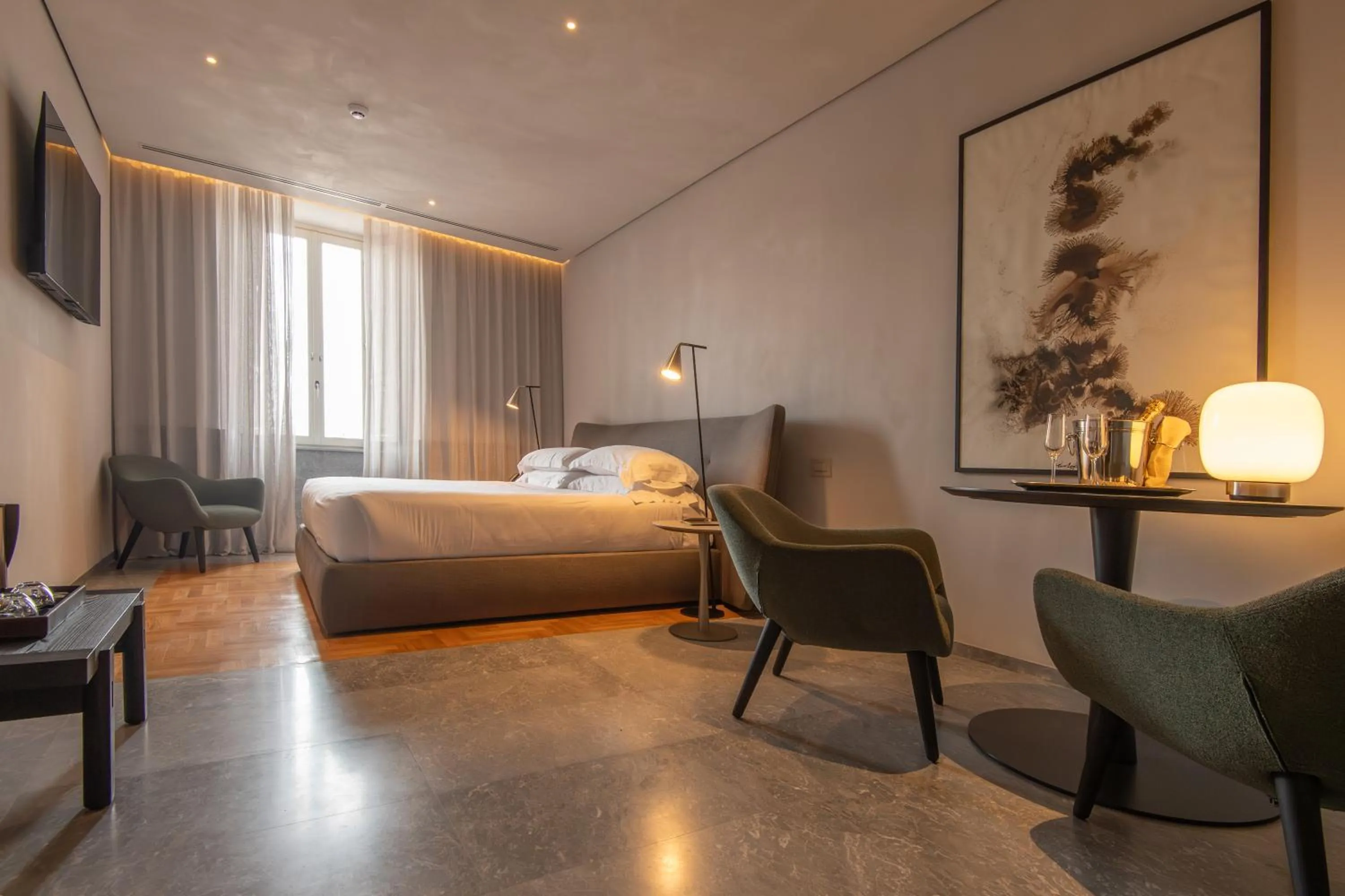 Bed in The Bank - Locanda della Posta - Etruria Collection