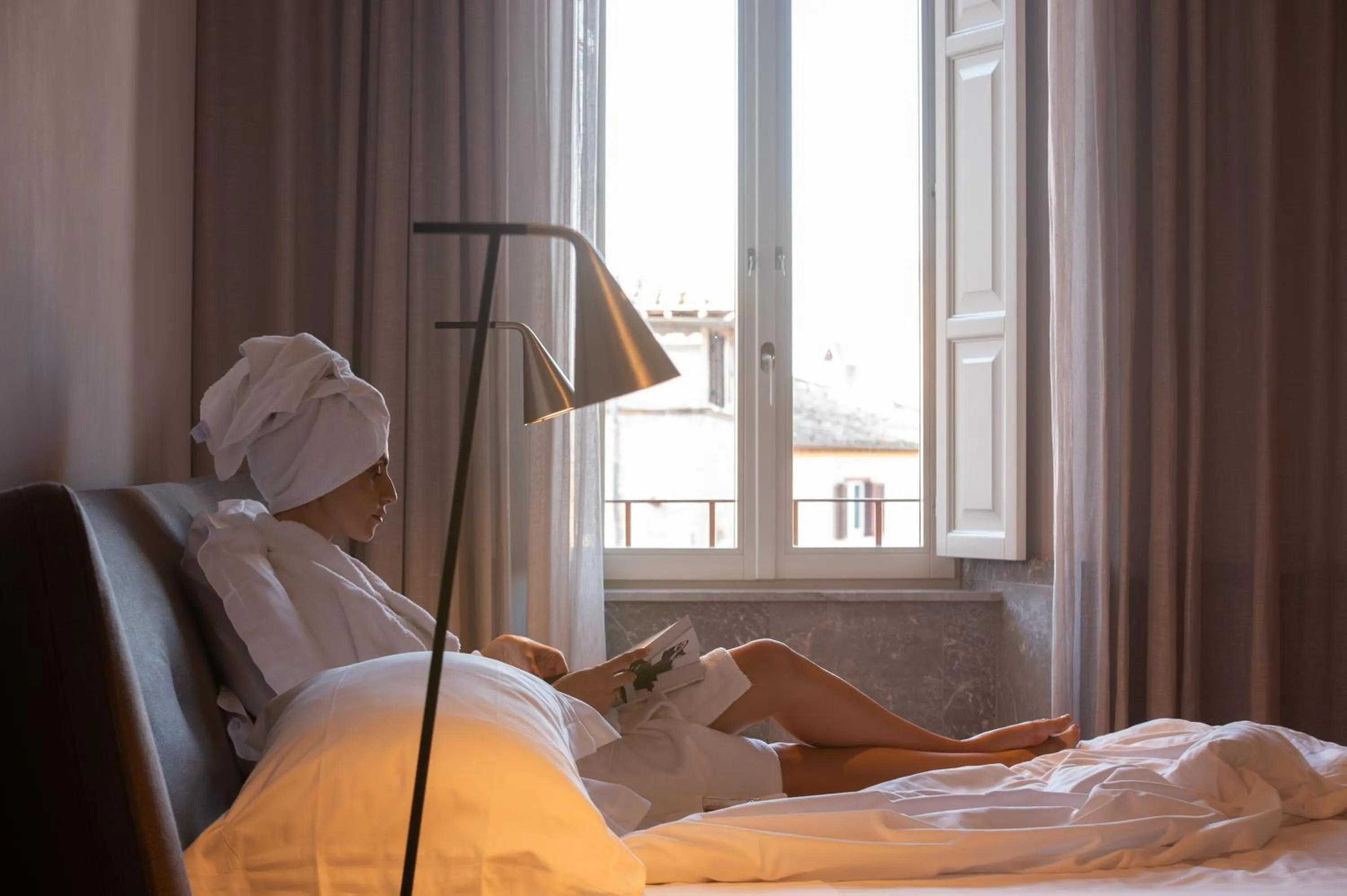 Bed in The Bank - Locanda della Posta - Etruria Collection