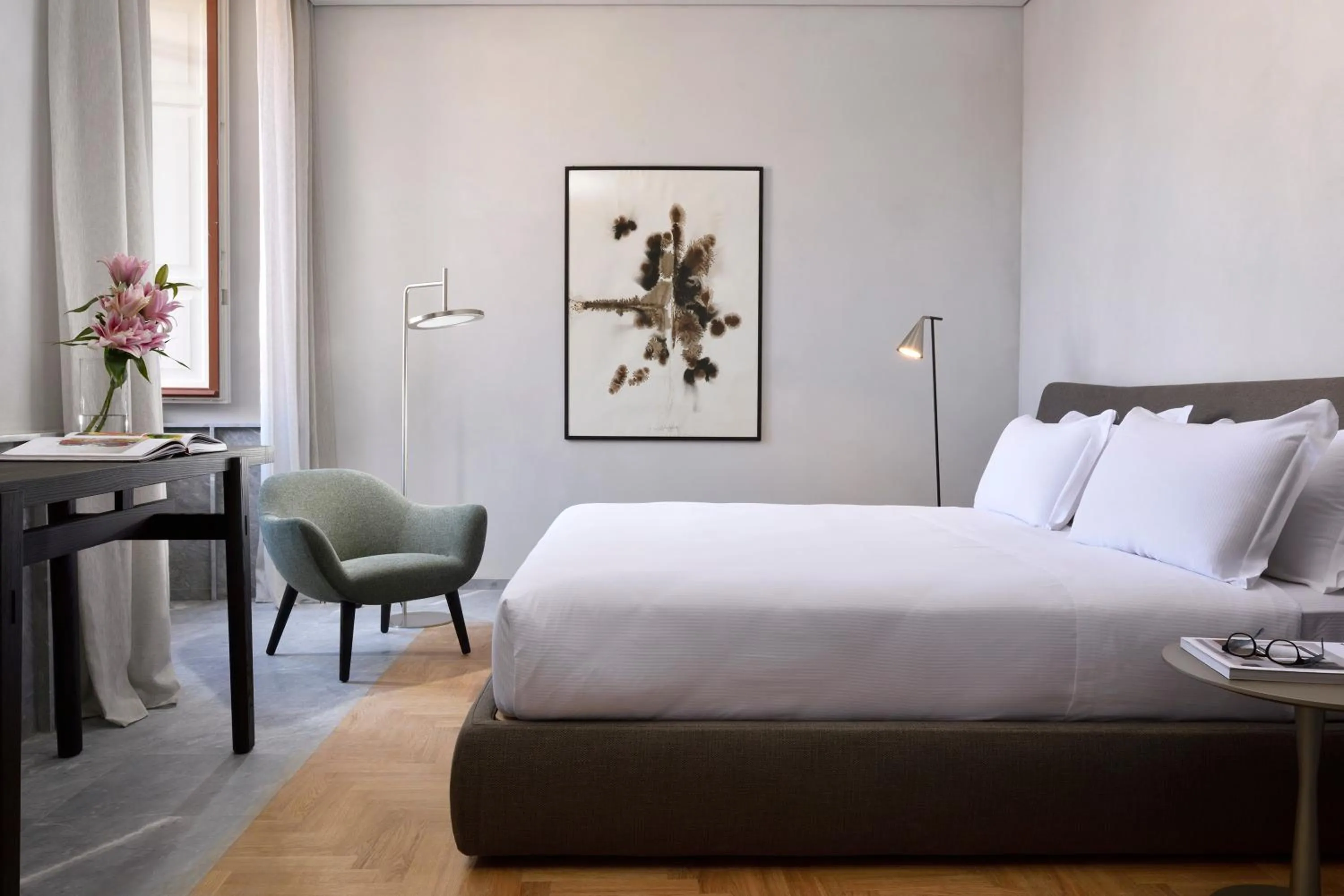 Photo of the whole room, Bed in Locanda della Posta, The Bank