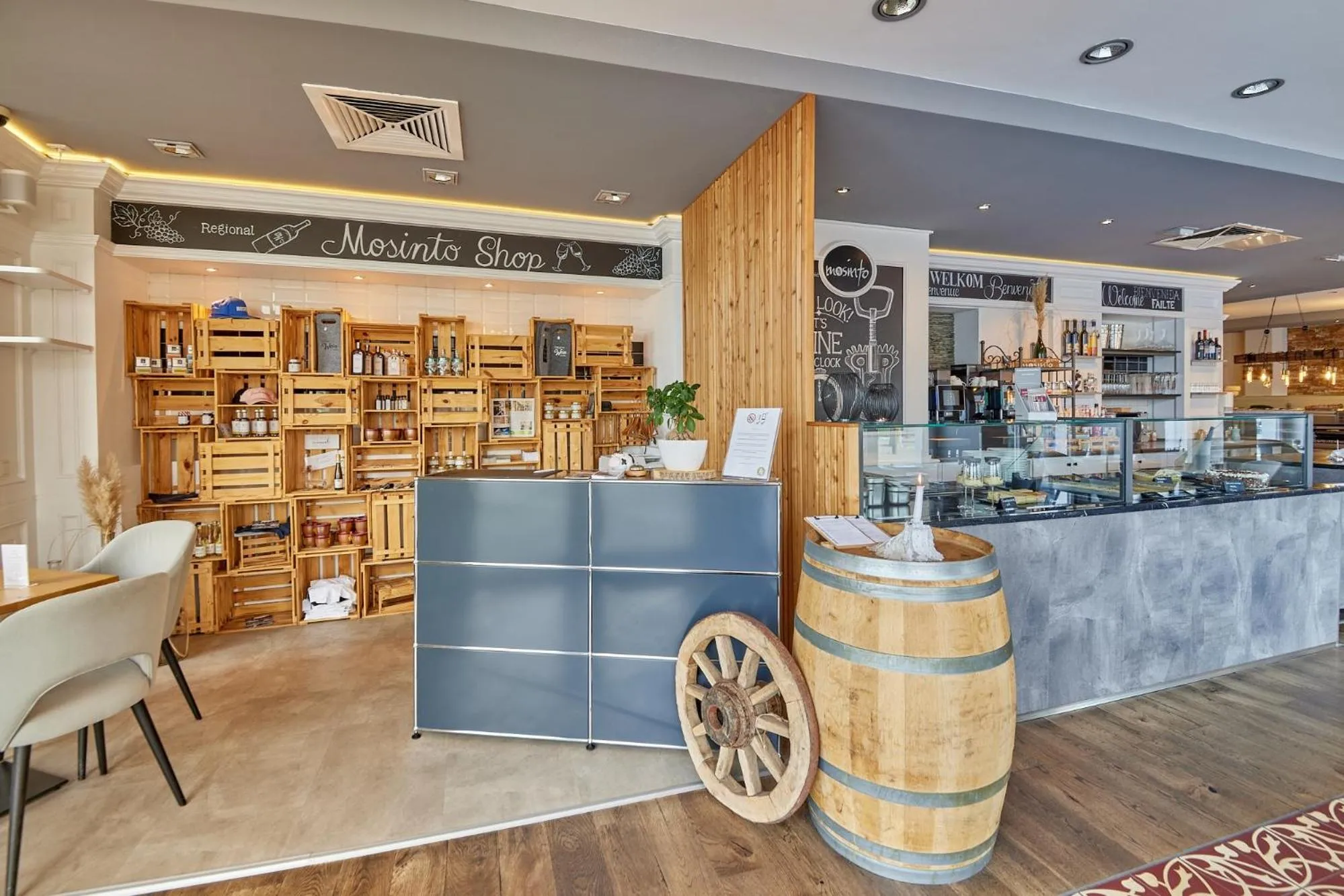 Lobby or reception in Moselhotel Römischer Kaiser