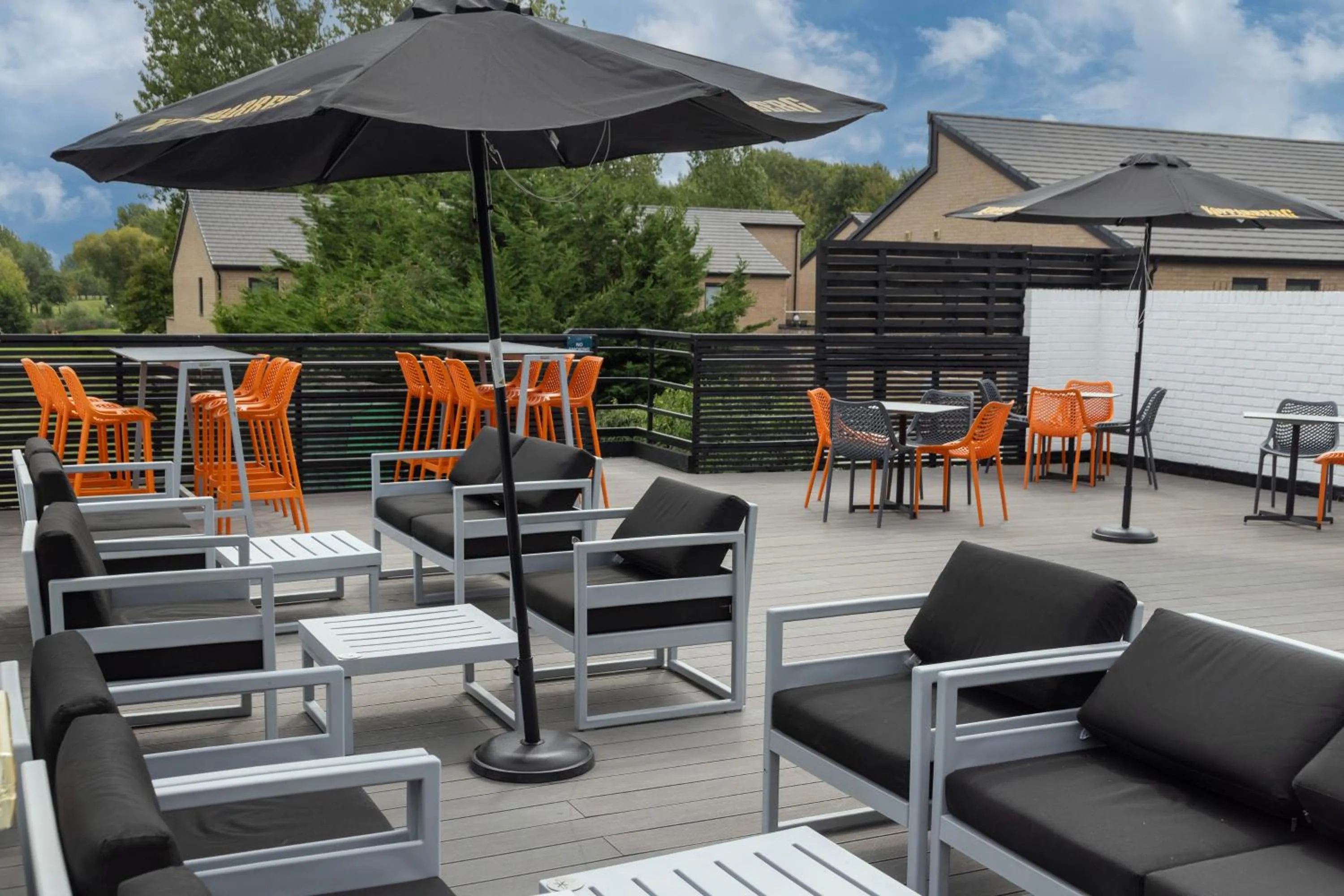 Balcony/Terrace in Cambridge Bar Hill Hotel, BW Signature Collection