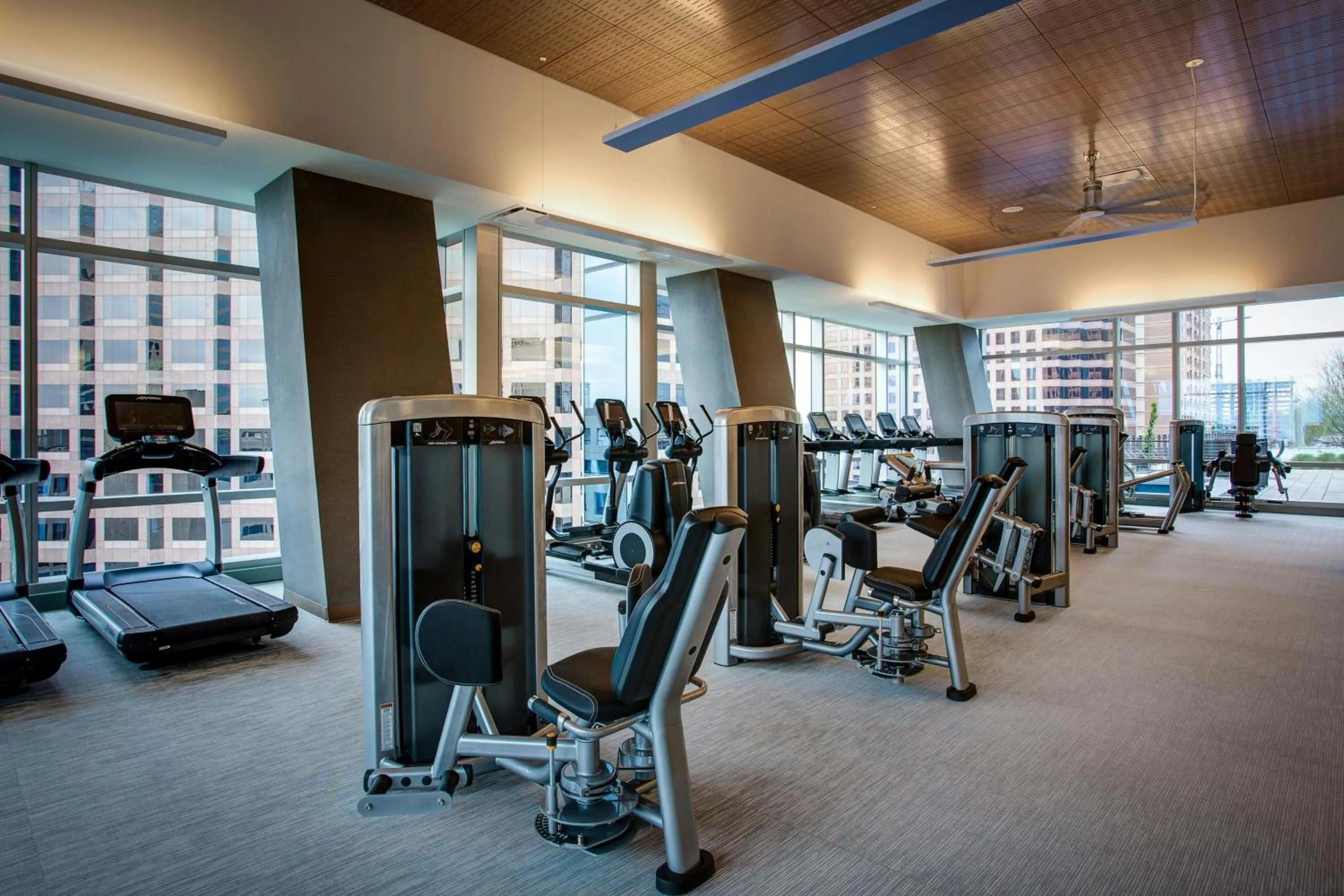 Fitness centre/facilities in JW Marriott Austin