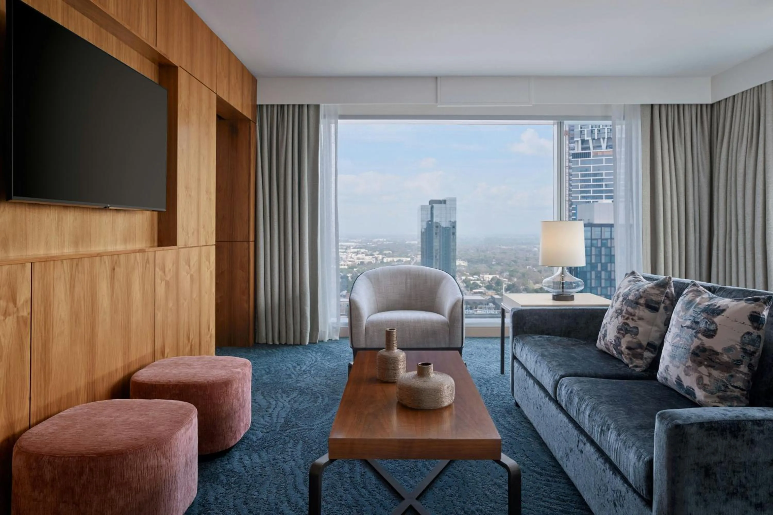 Living room in JW Marriott Austin