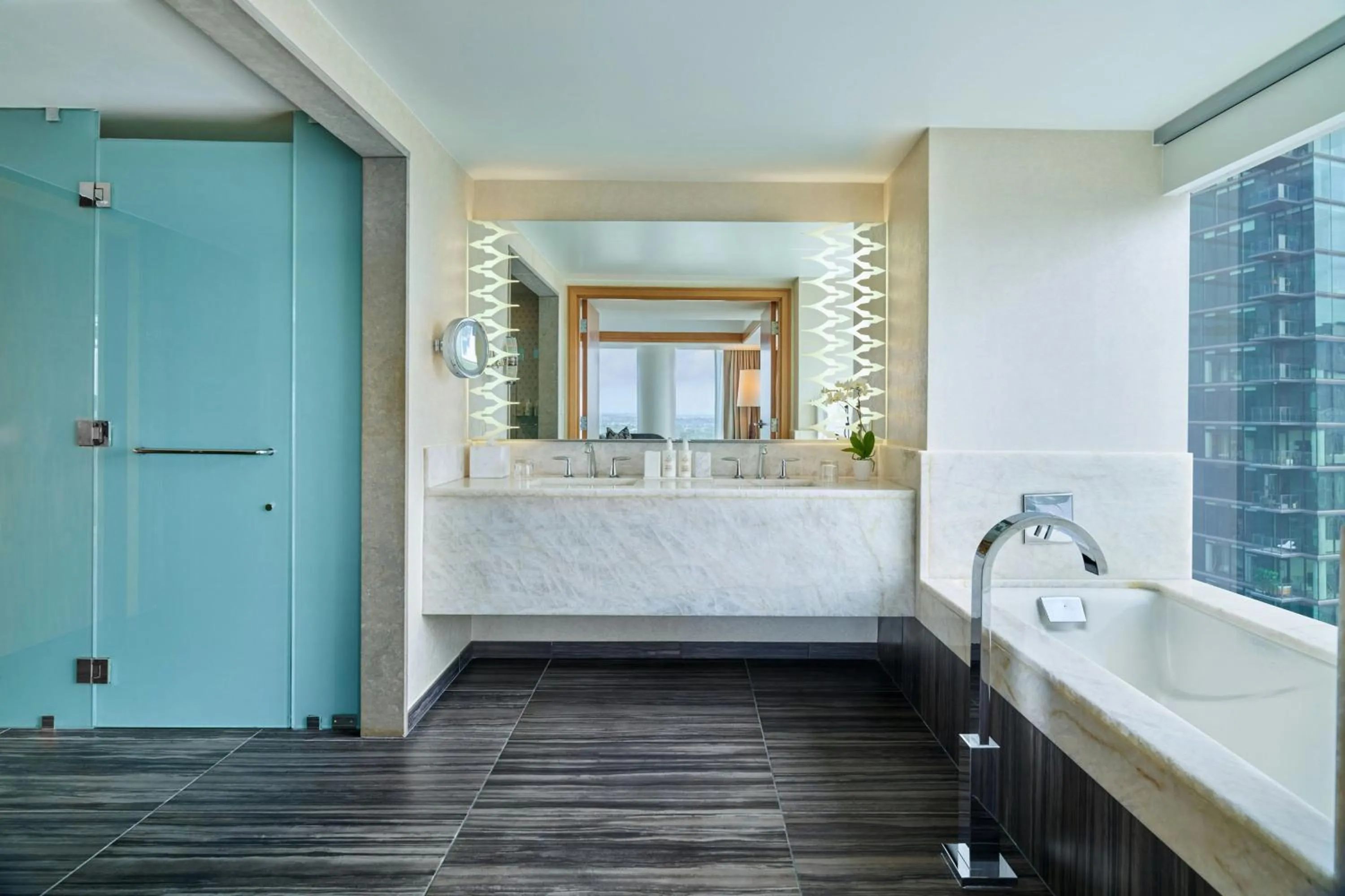 Bathroom in JW Marriott Austin