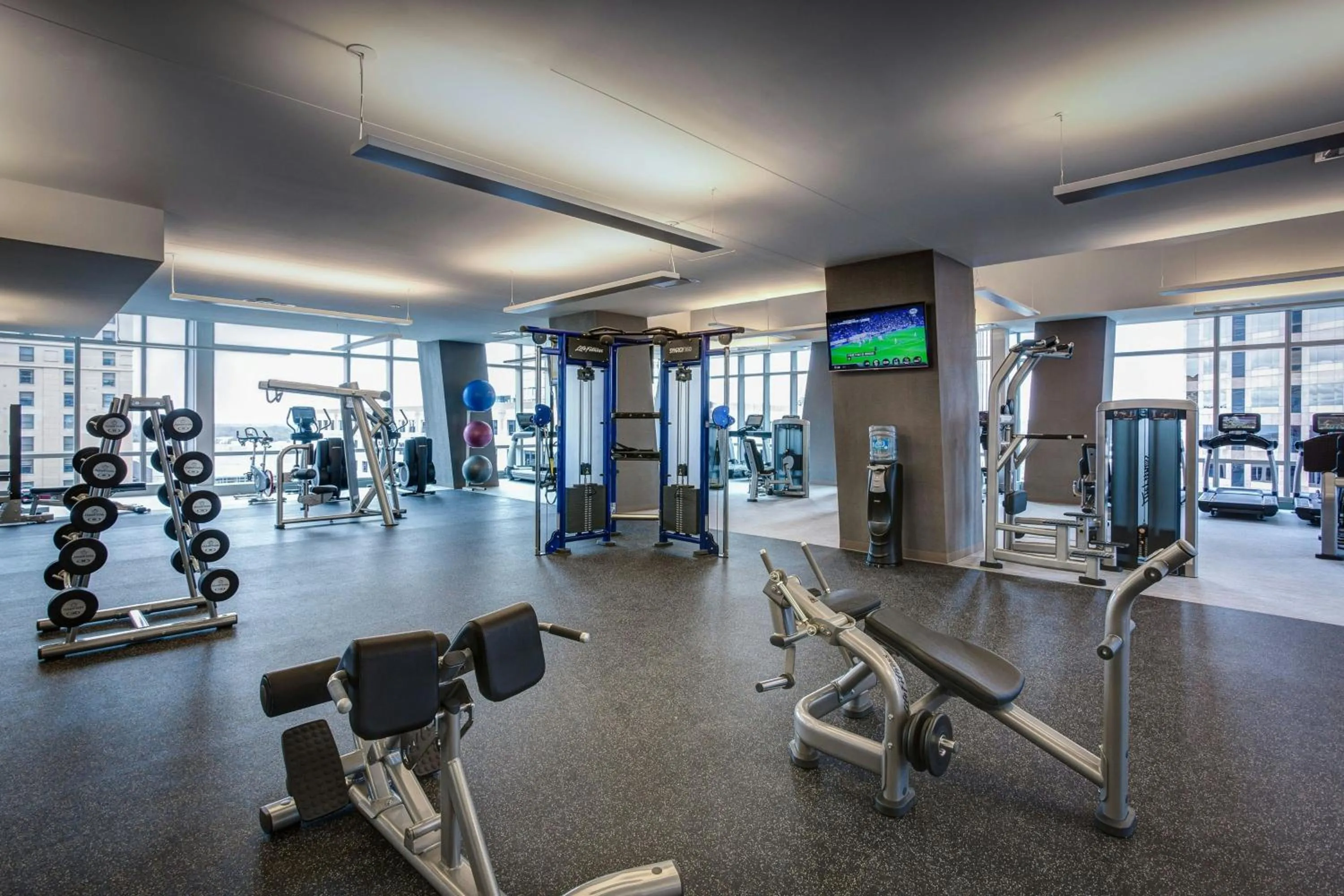 Fitness centre/facilities in JW Marriott Austin