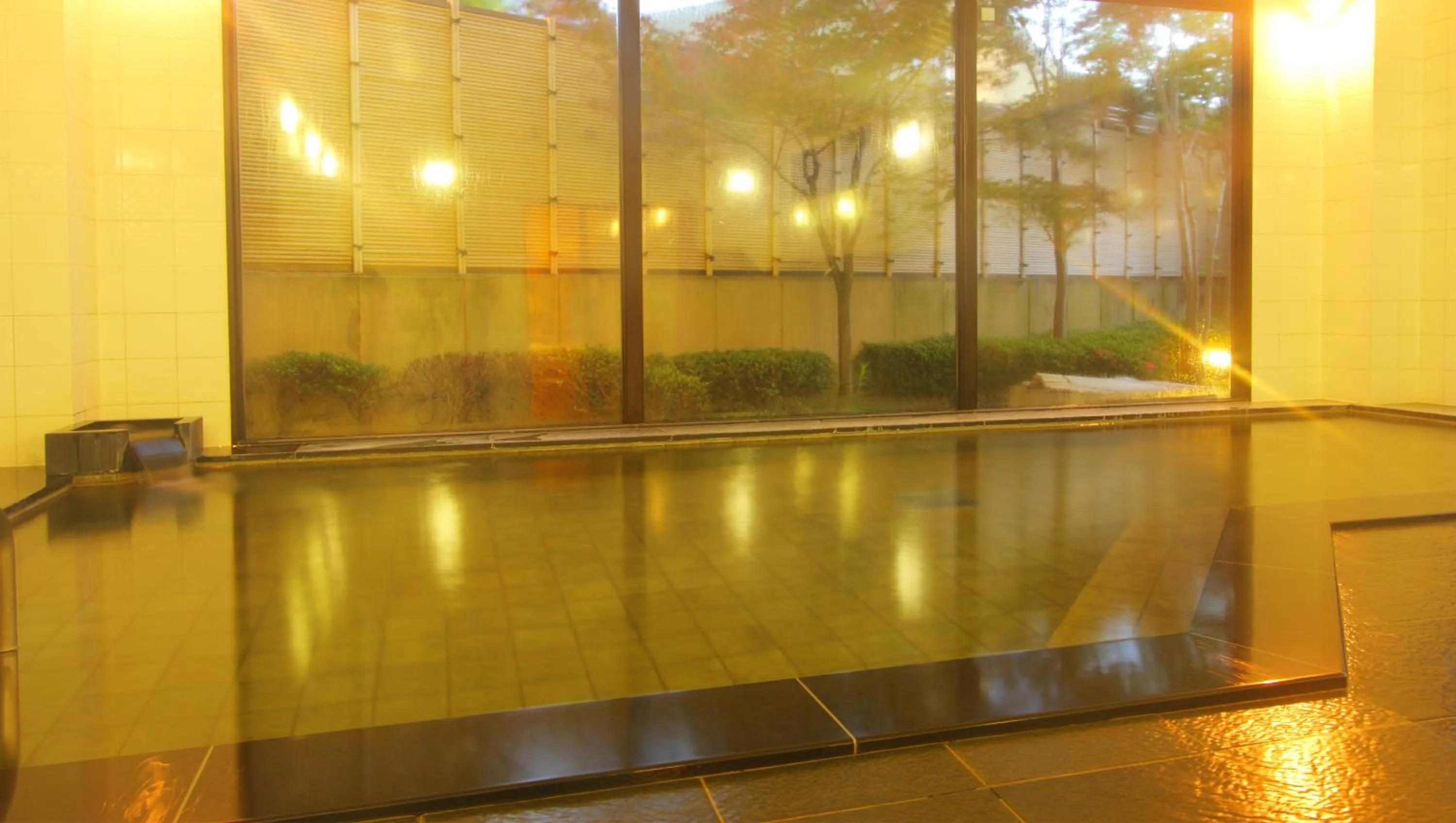 Hot Spring Bath in Hotel Hana Isawa