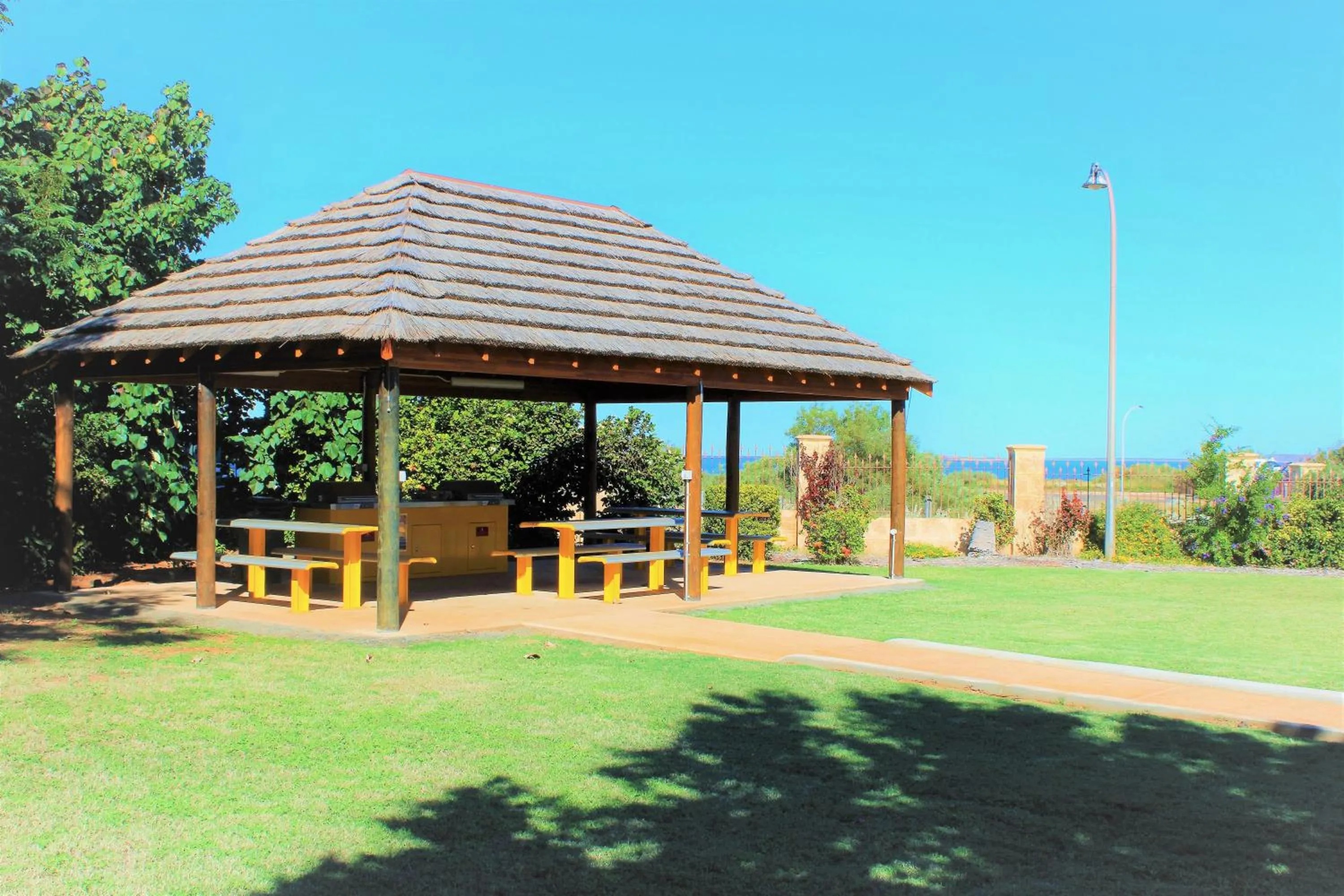 BBQ facilities in Samson Beach Chalets