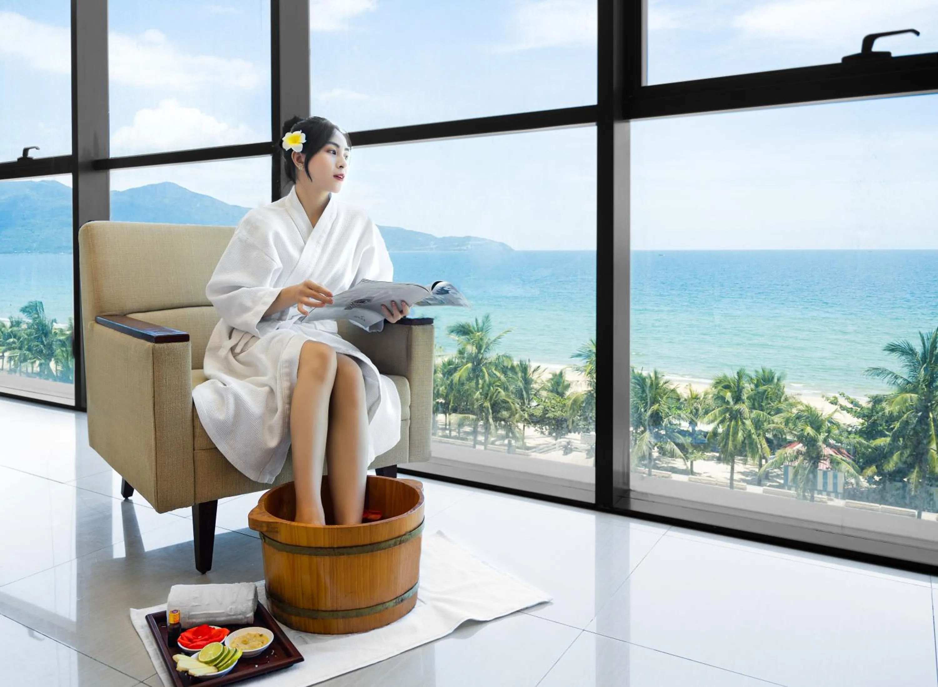 People in Grand Tourane Hotel Da Nang