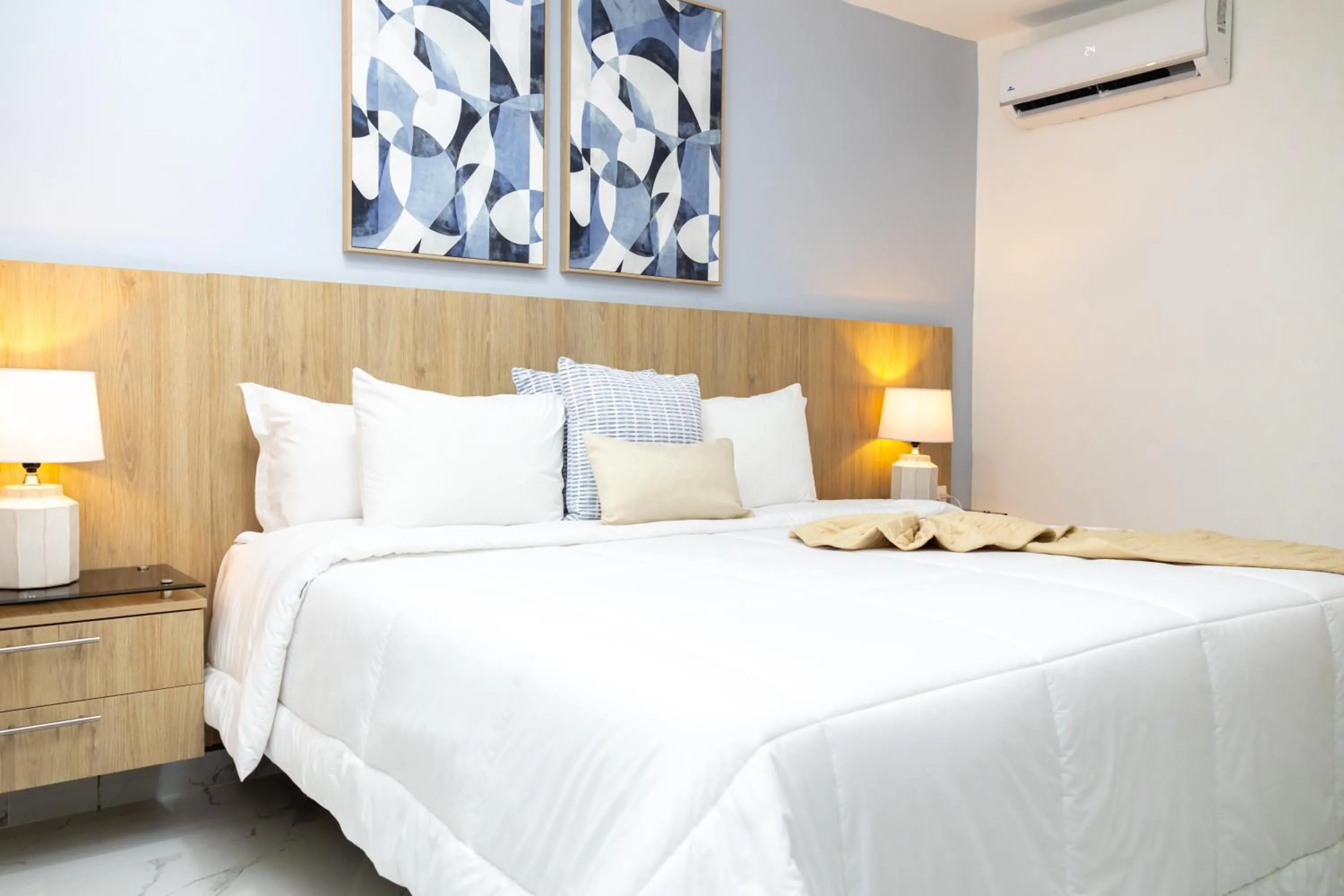 Bed in Habana Hotel Y Restaurante