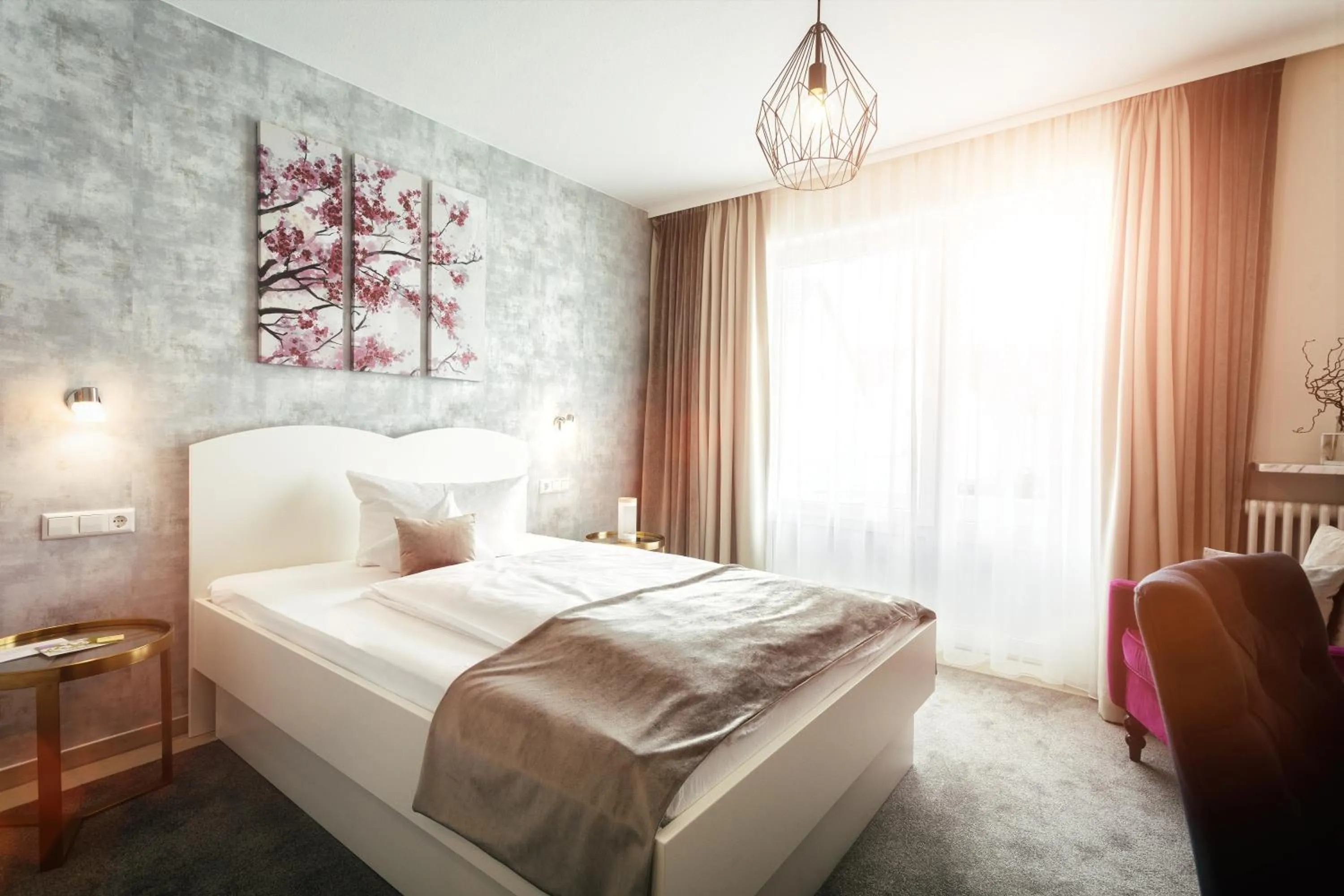 Bed in Hotel Traube Revital